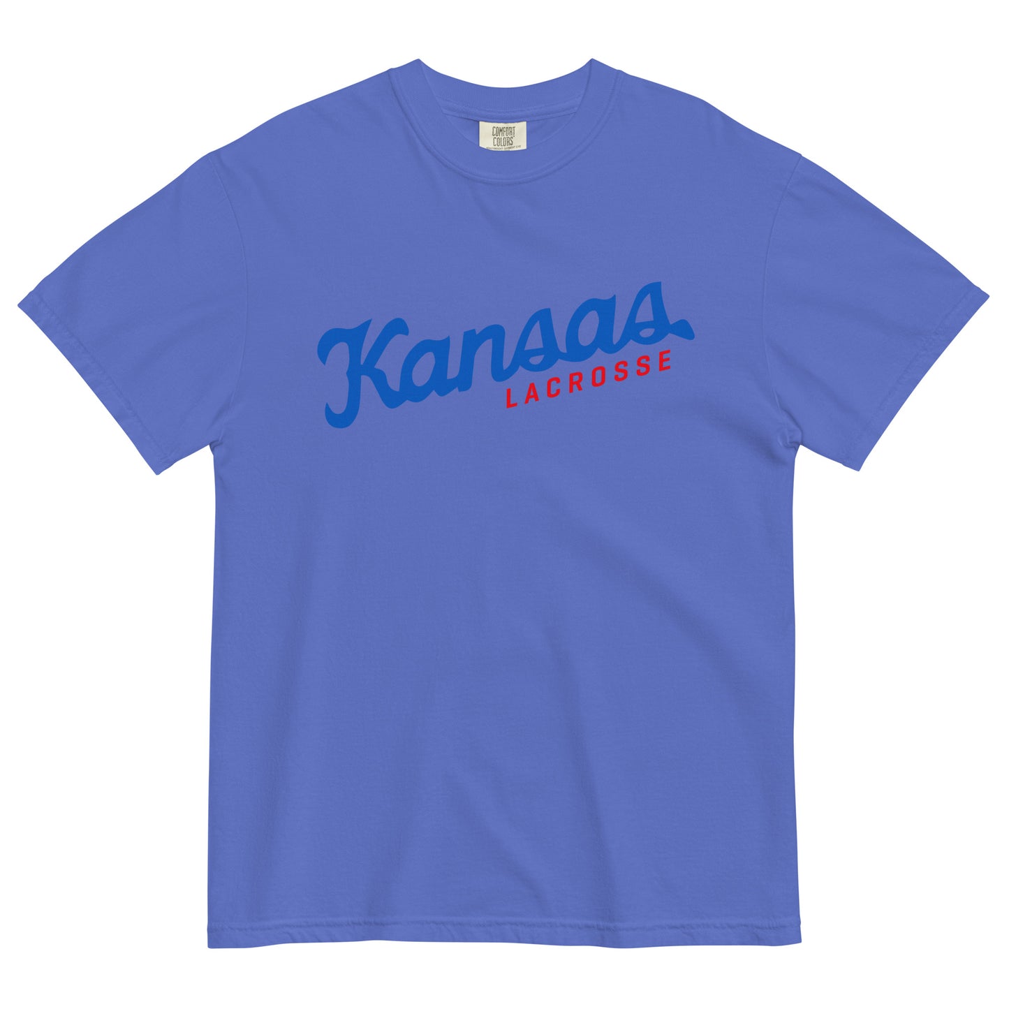 Adult KU Club Lacrosse Comfort Colors T-shirt