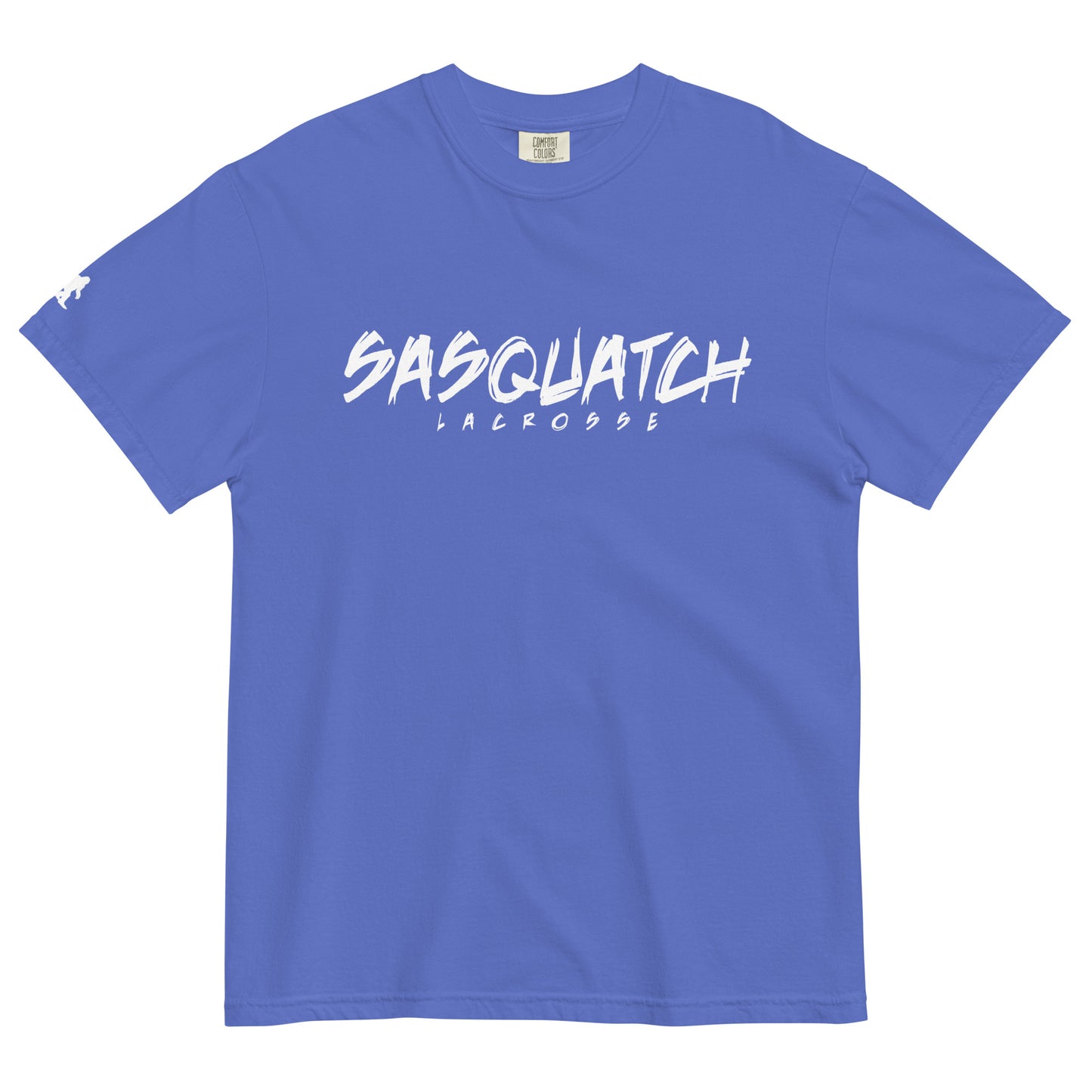 Adult Sasquatch Lacrosse Comfort Colors T-shirt