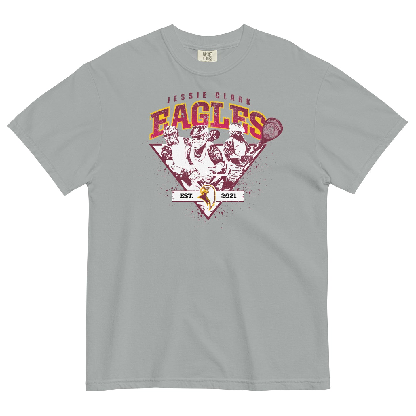 Adult JCMS Lacrosse Comfort Colors T-Shirt