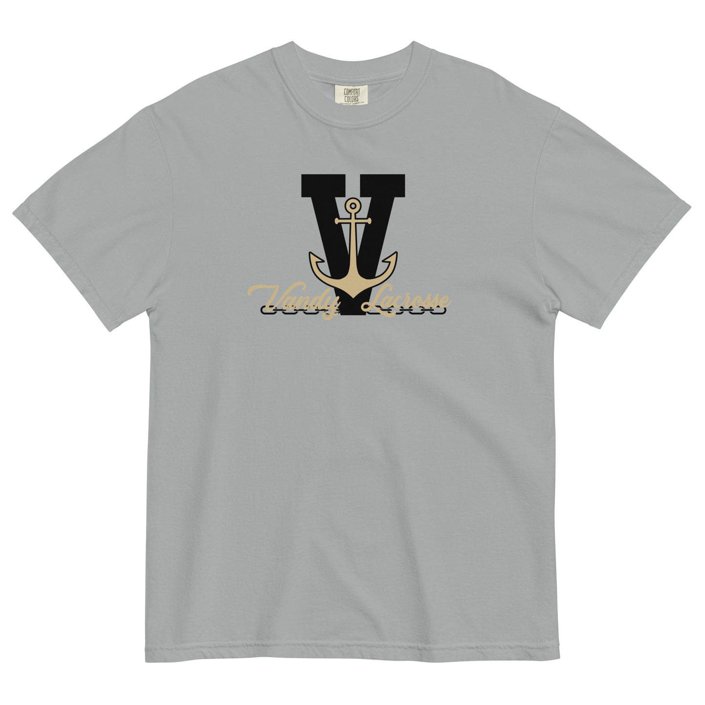Adult Commodores Lacrosse Comfort Colors T-shirt