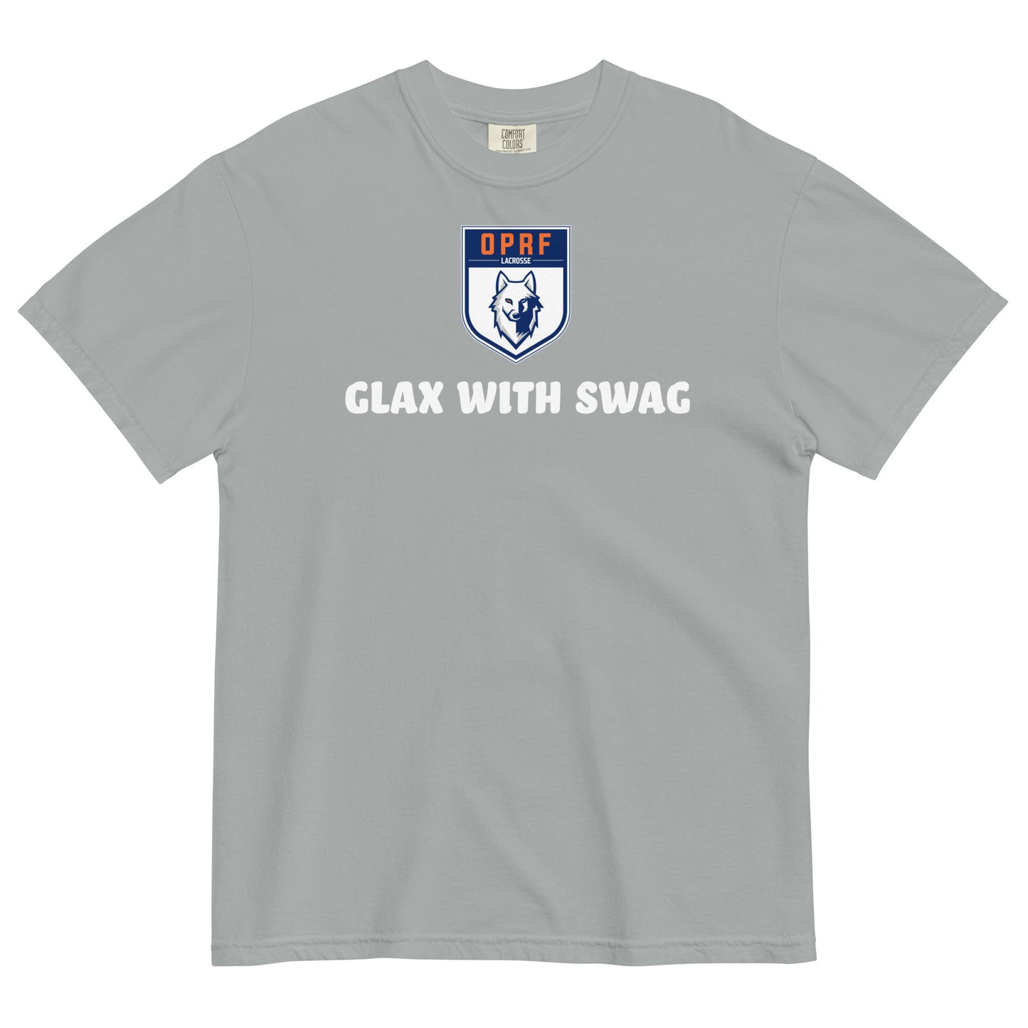 Adult OPRF Lacrosse Comfort Colors T-Shirt | With Swag