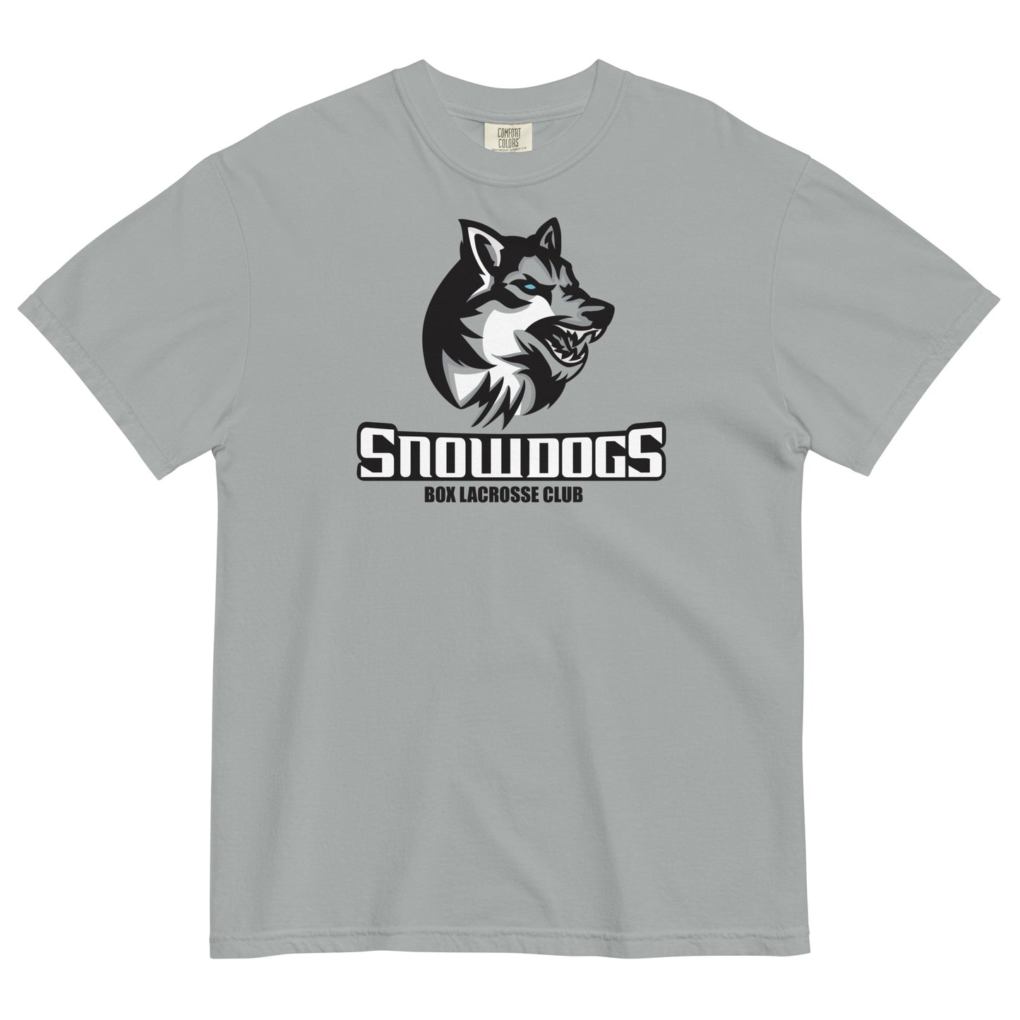 Adult Snowdogs Box Lacrosse Comfort Colors T-Shirt