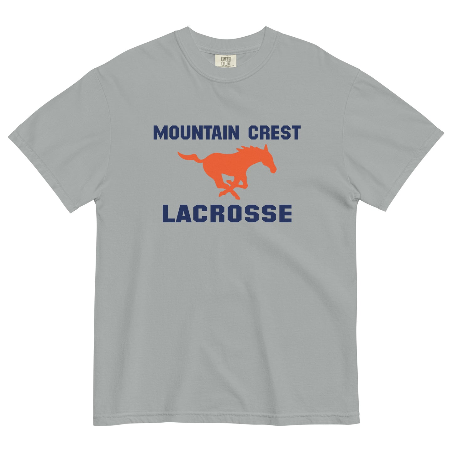Adult Mountain Crest Lacrosse Comfort Colors T-Shirt