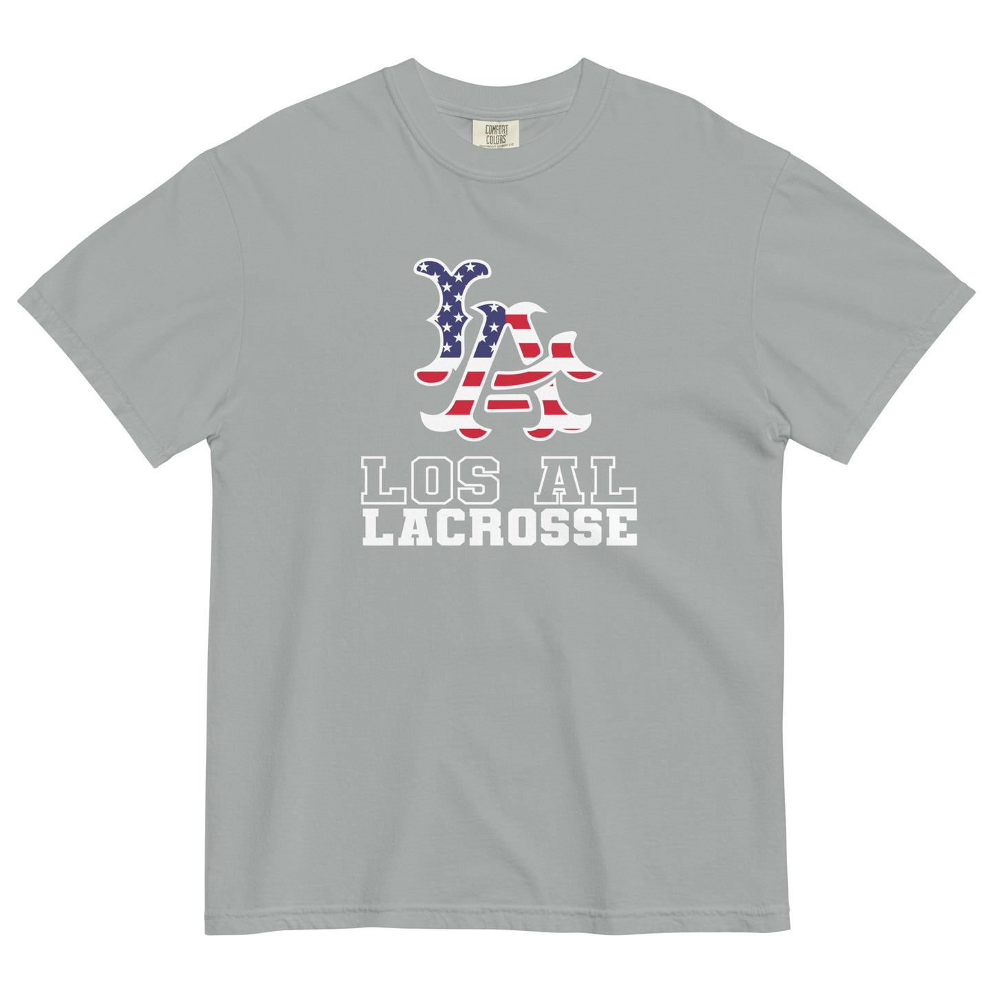 Adult Los Al Lacrosse Comfort Colors T-shirt