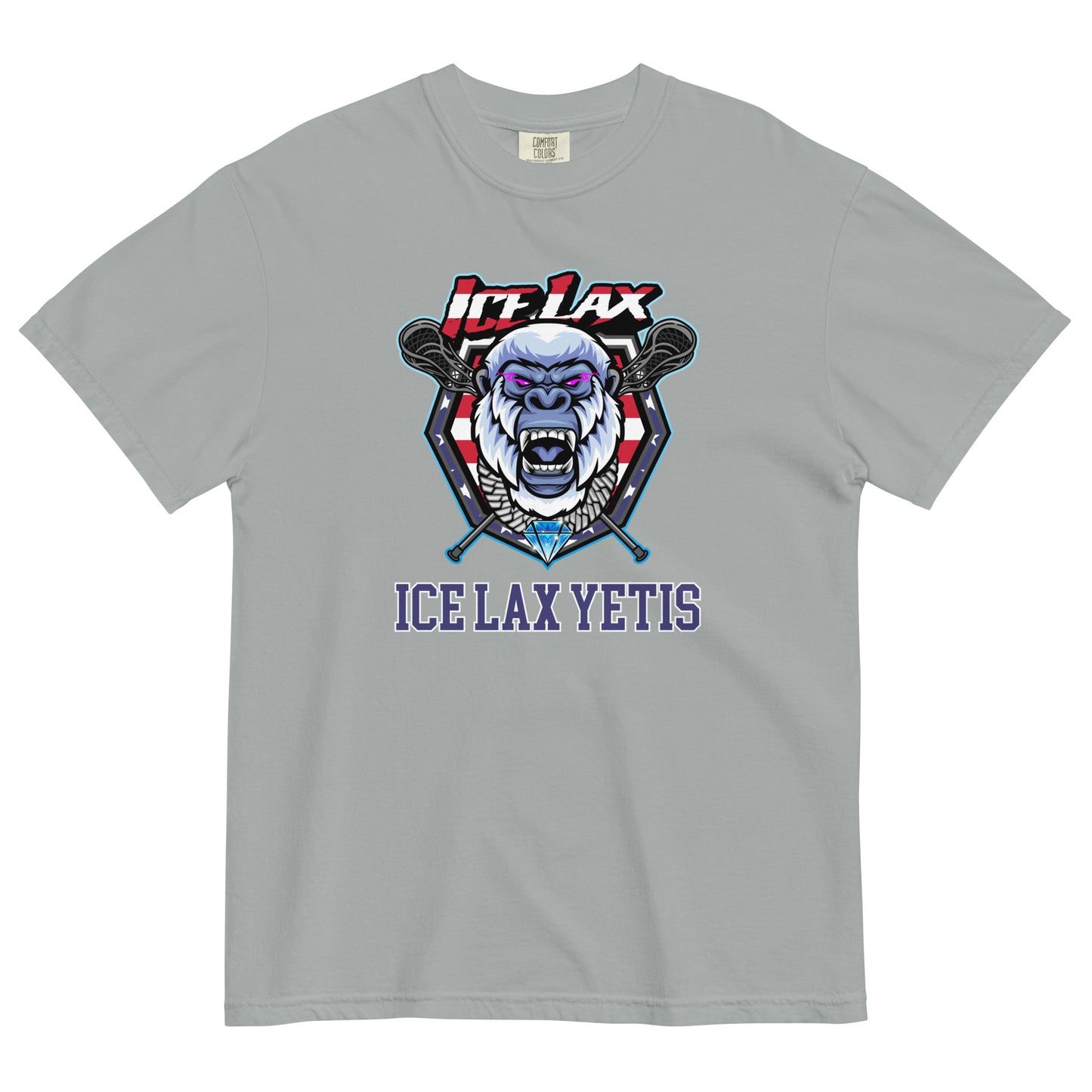 Adult ICE LAX Comfort Colors T-shirt