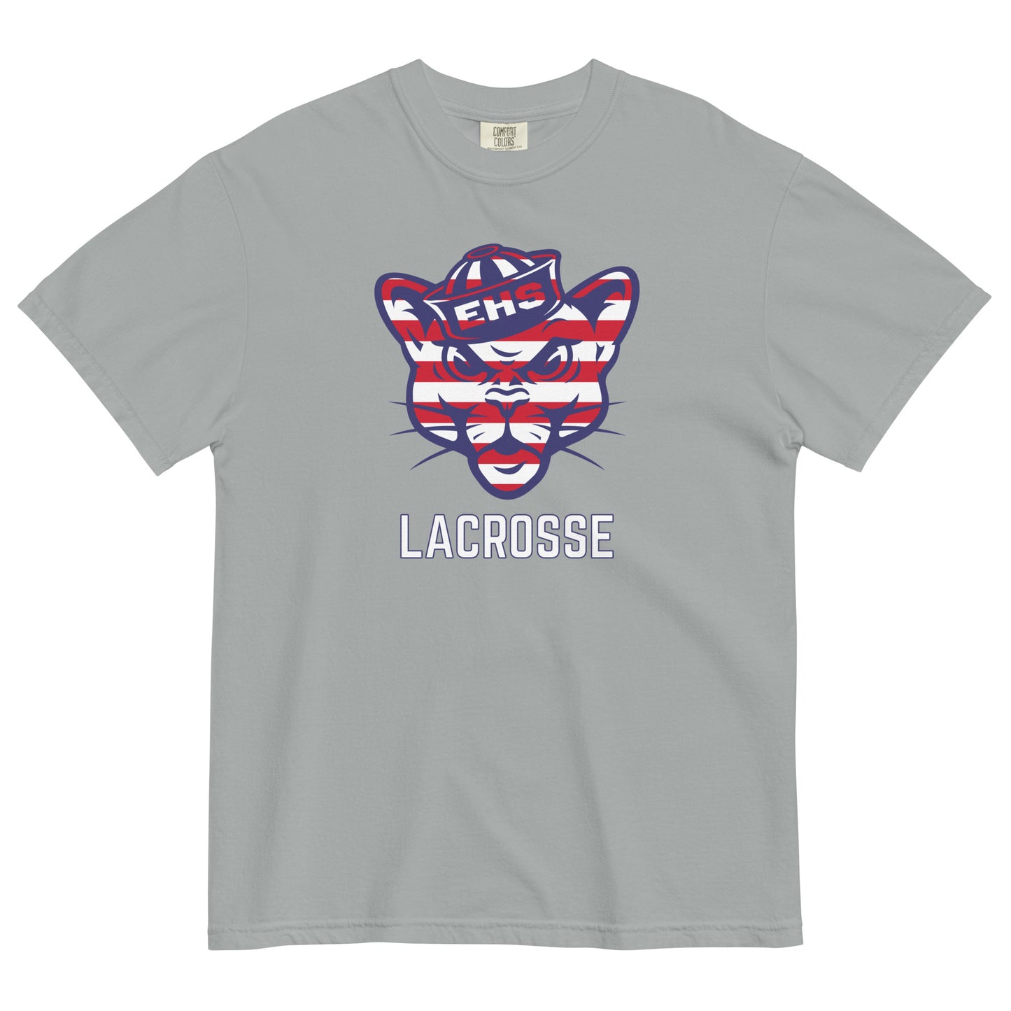 Adult Evergreen Lacrosse USA Comfort Colors T-Shirt
