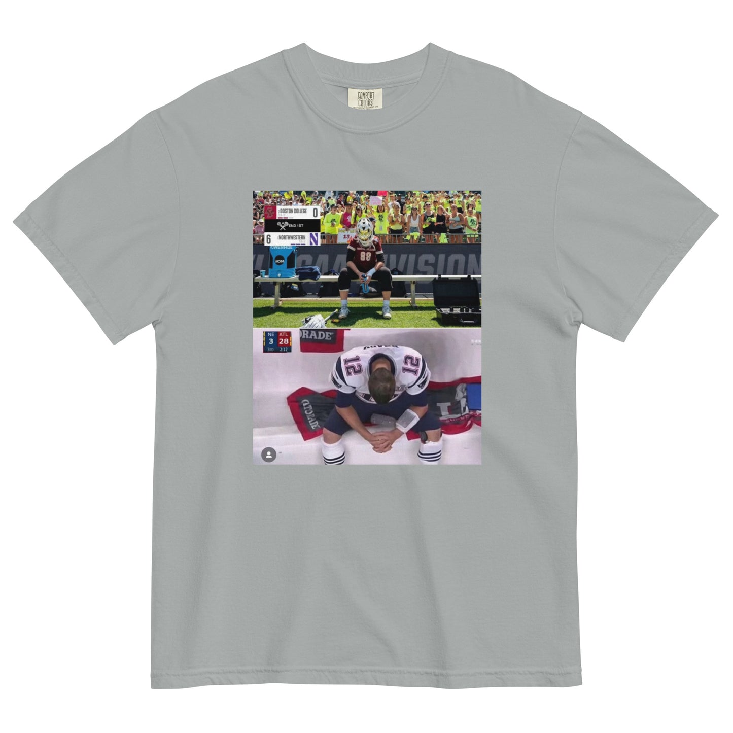 Adult Eags Lacrosse Comfort Colors T-shirt