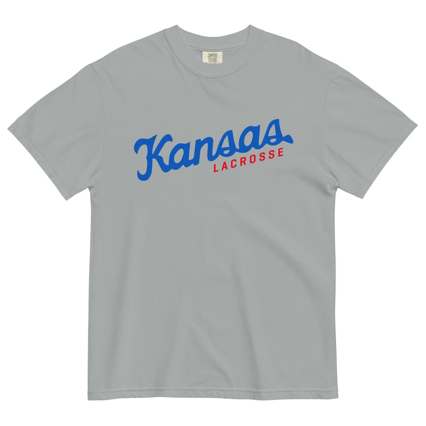 Adult KU Club Lacrosse Comfort Colors T-shirt