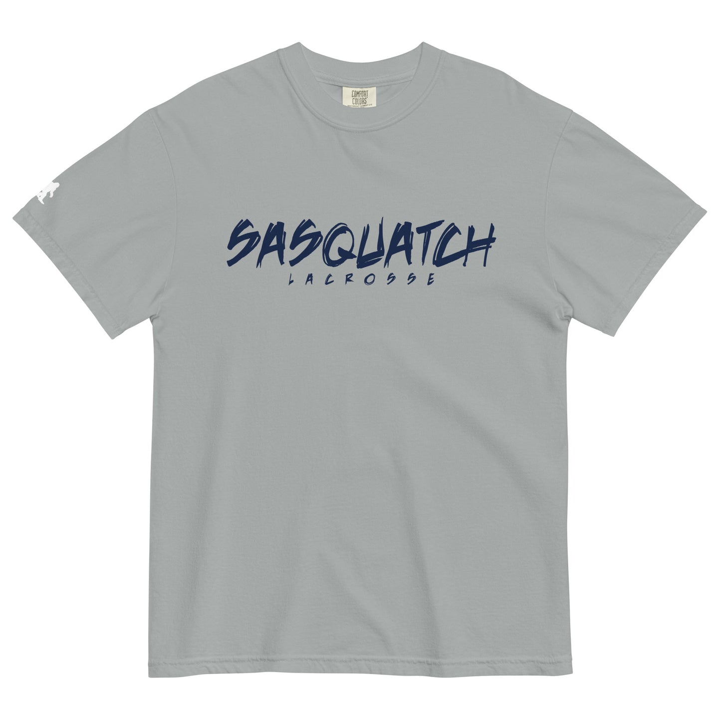 Adult Sasquatch Lacrosse Comfort Colors T-shirt
