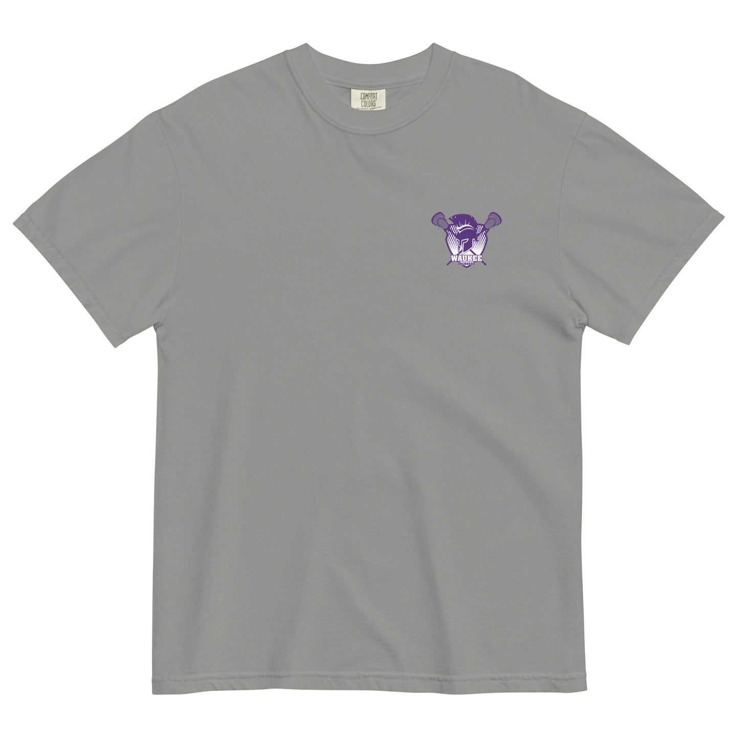 Adult Waukee Lacrosse Comfort Colors T-shirt