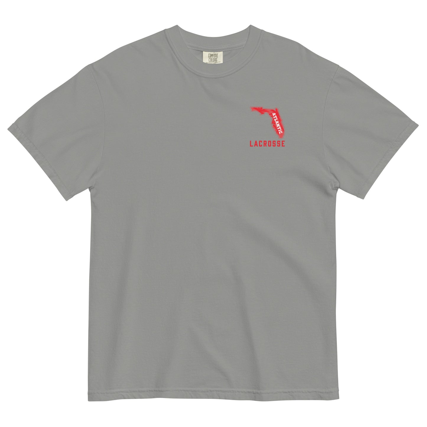 Adult FAU Lacrosse Comfort Colors T-Shirt | Open Owlsley