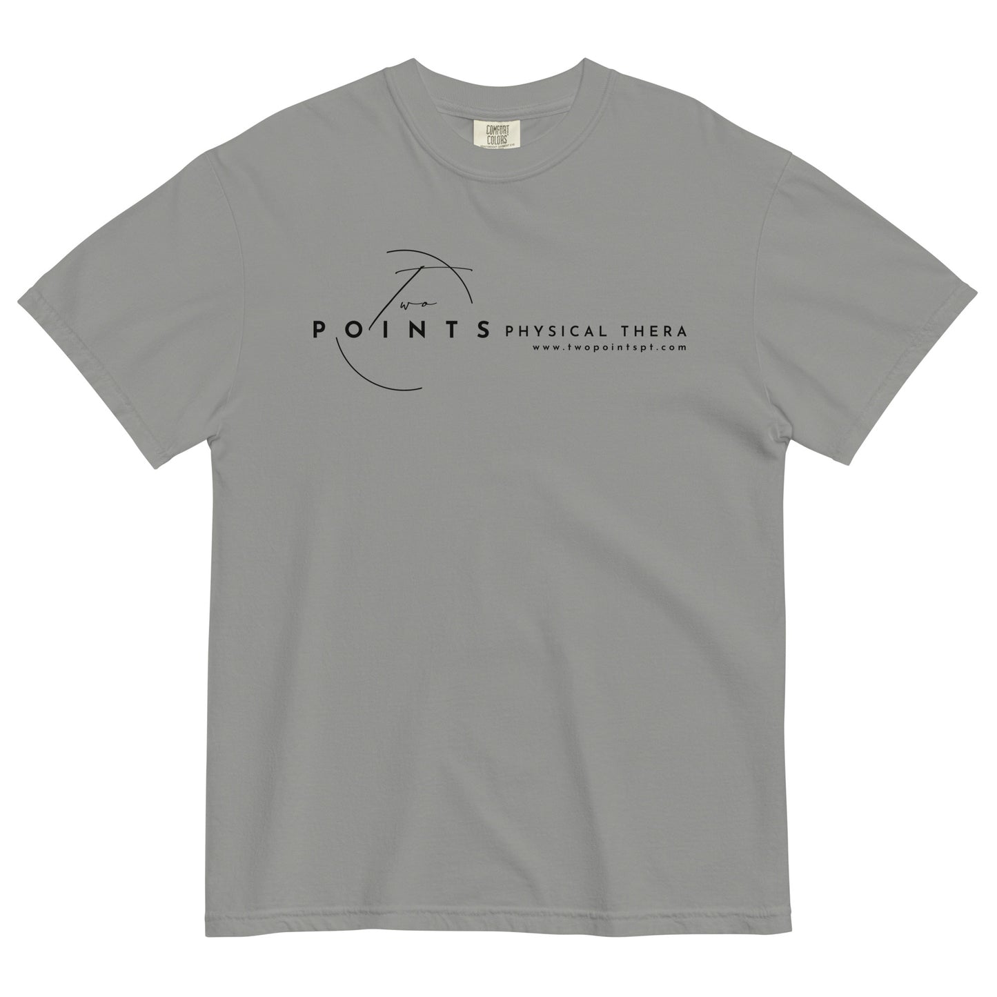 Adult Two Points Physical Therapy Comfort Colors T-Shirt