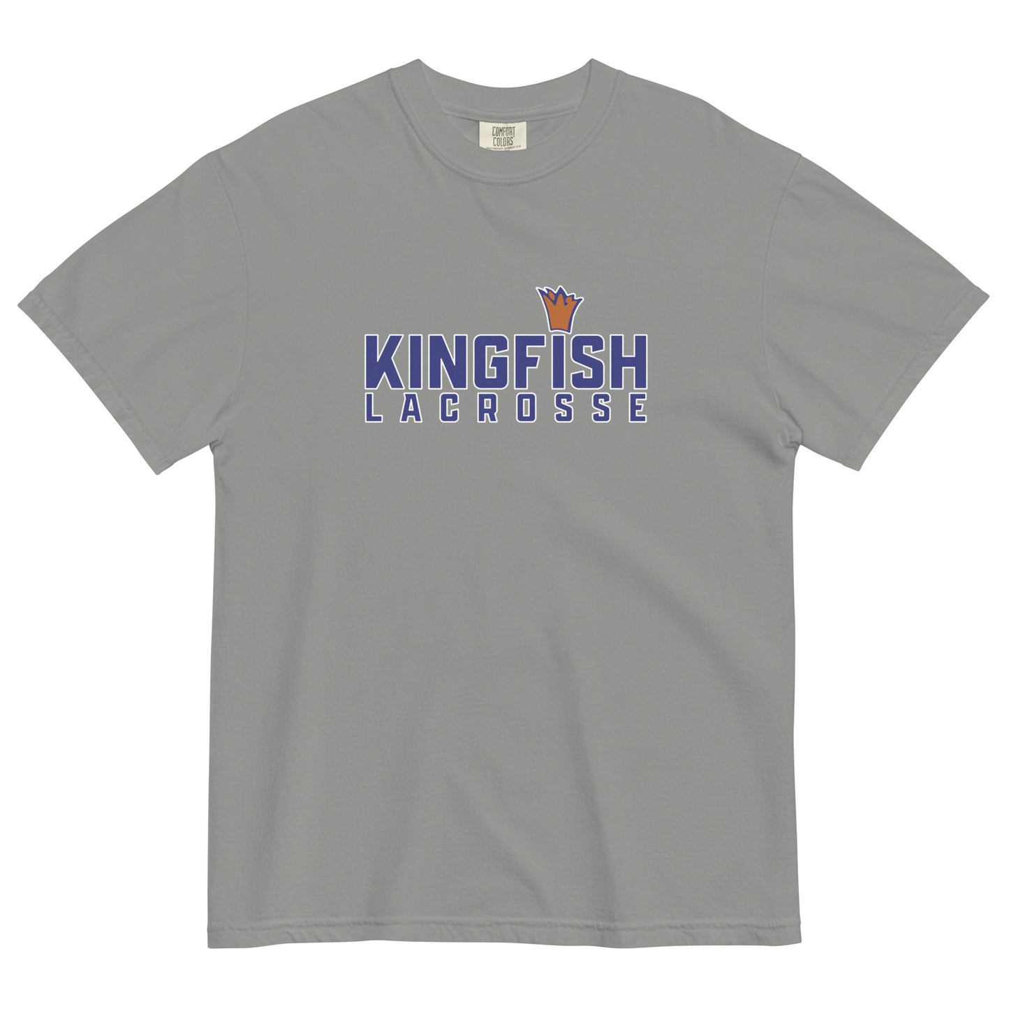 Adult Kingfish Lacrosse Comfort Colors T-shirt