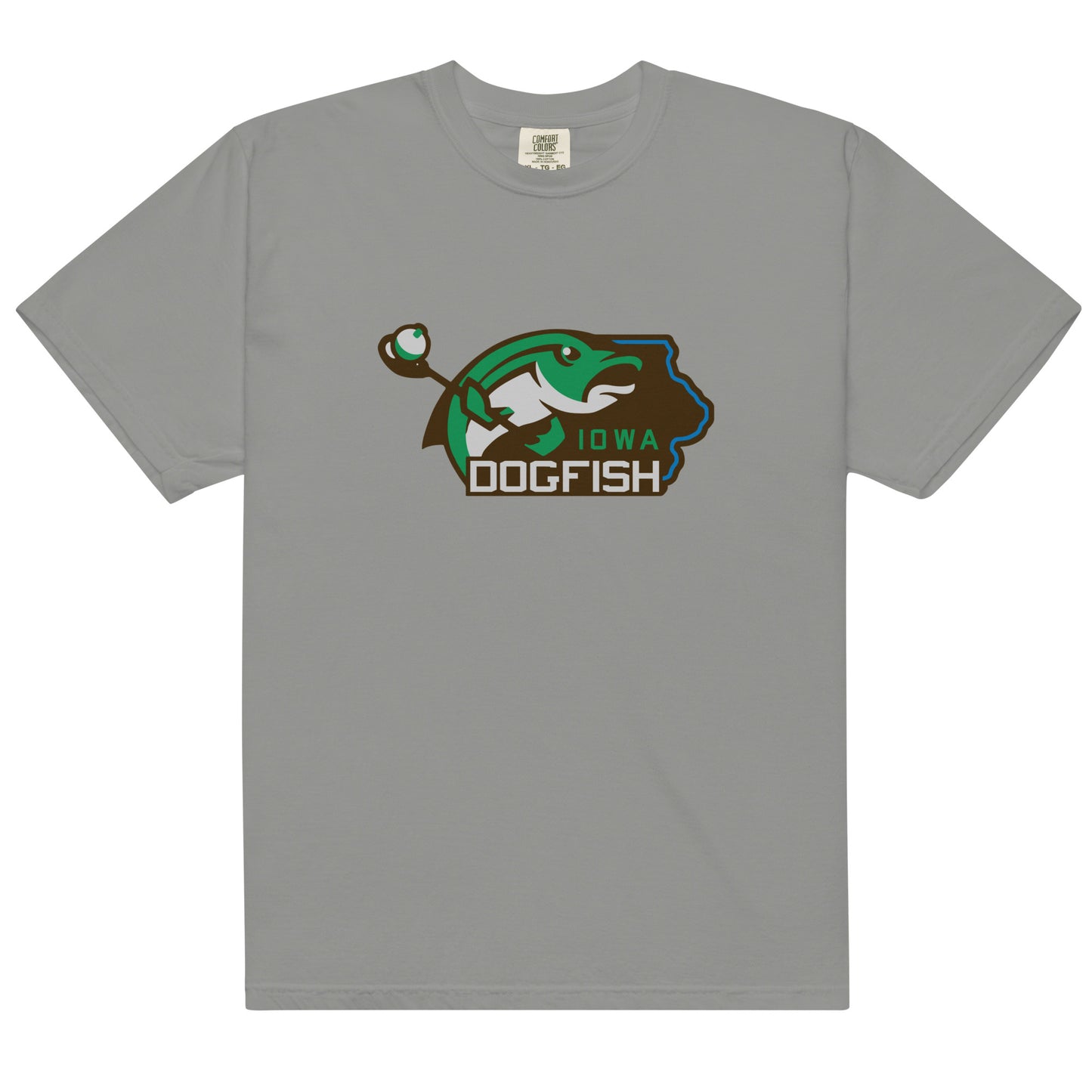 Adult Iowa Dogfish Comfort Colors T-shirt