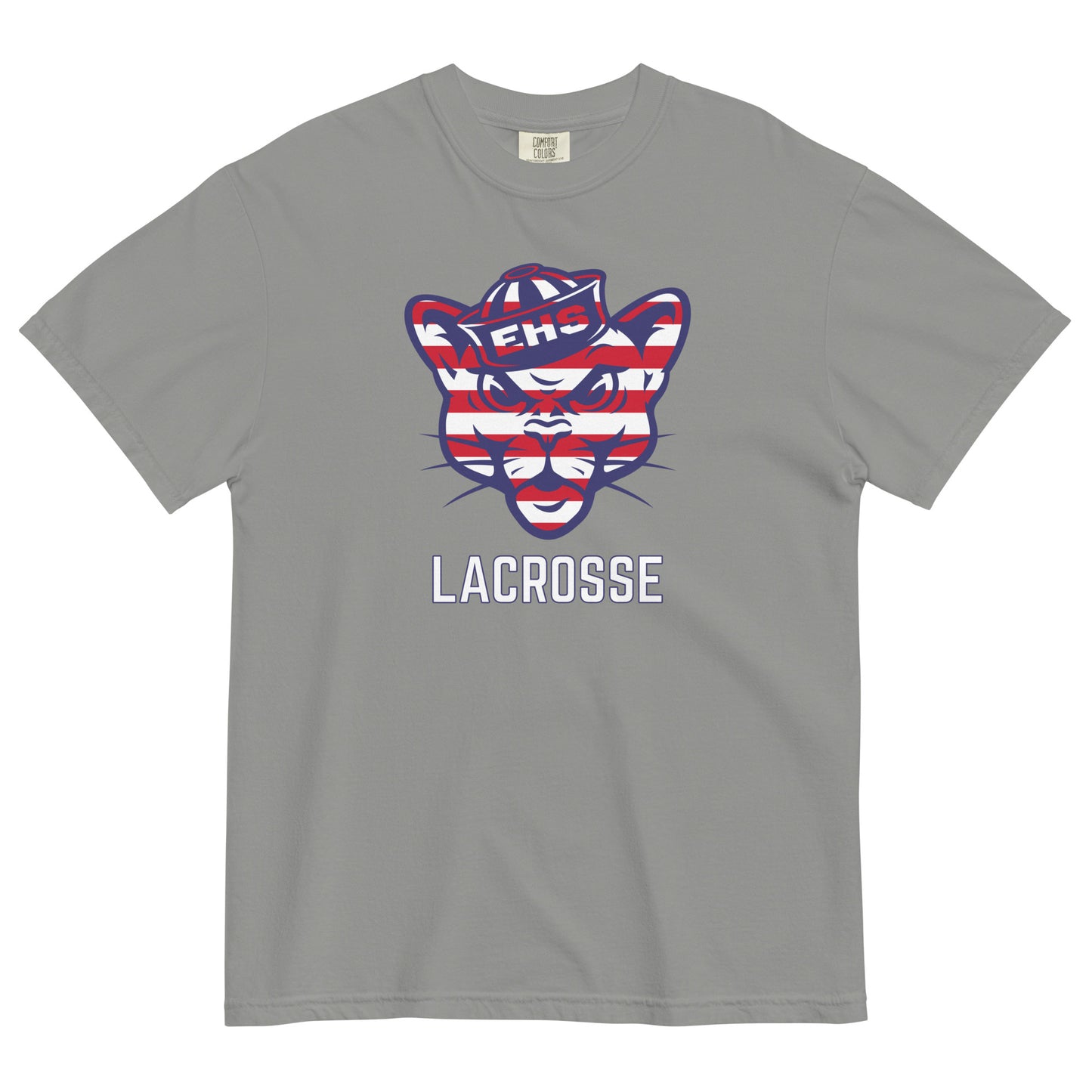 Adult Evergreen Lacrosse USA Comfort Colors T-Shirt