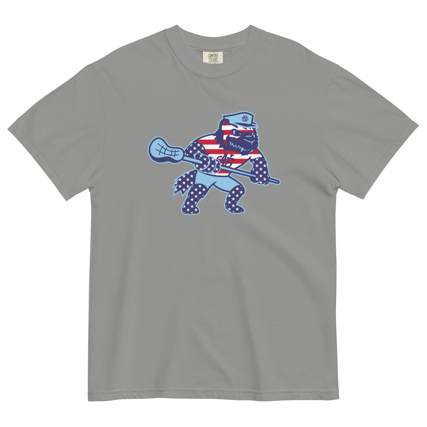 Adult North Stafford Lacrosse USA Comfort Colors T-Shirt