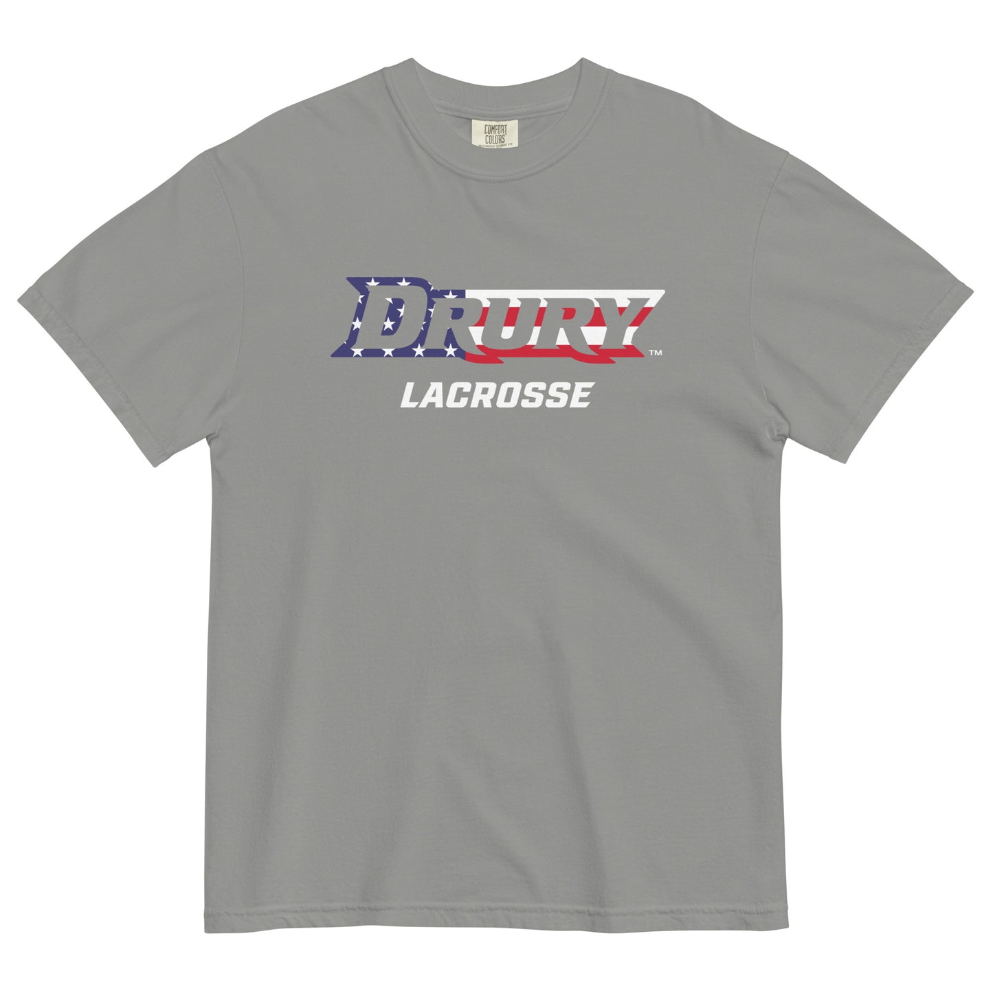 Adult Drury Lacrosse Comfort Colors T-Shirt