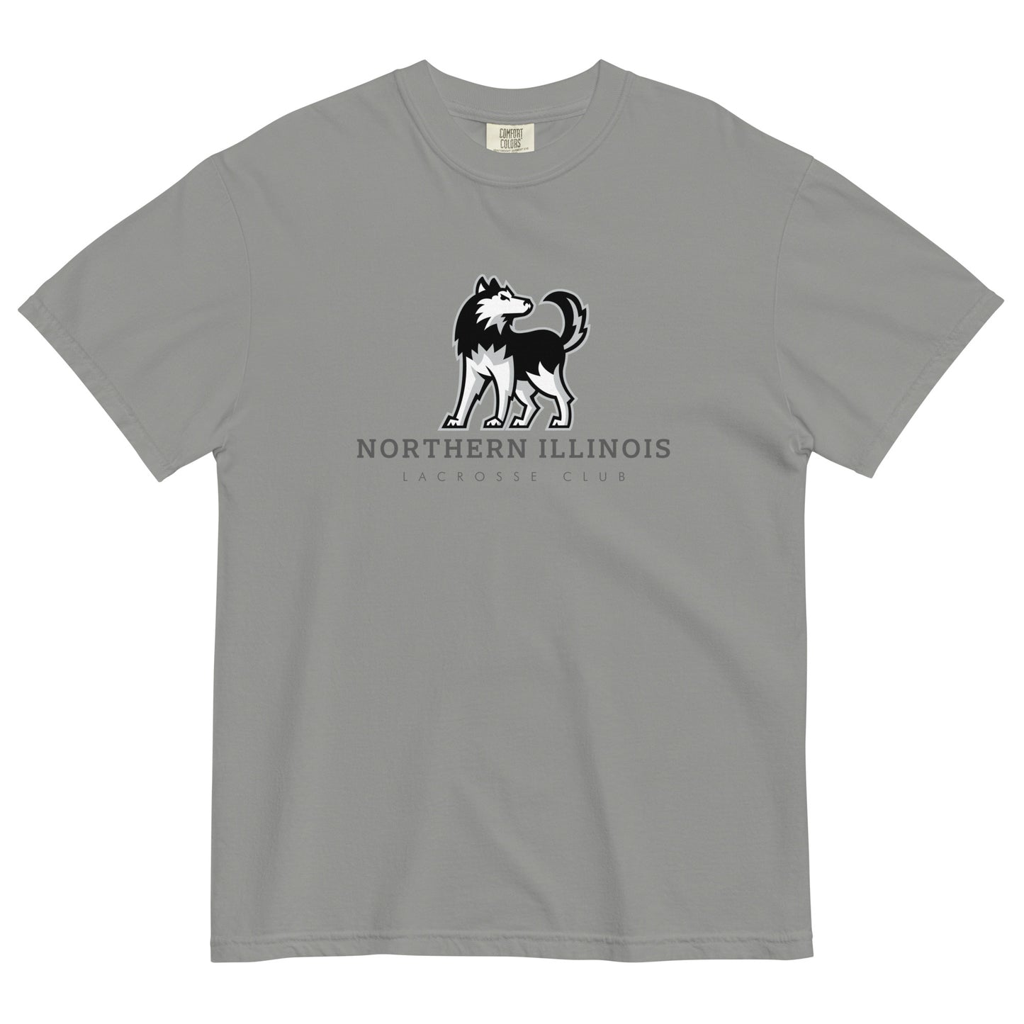 Adult NIU Lacrosse Comfort Colors T-shirt