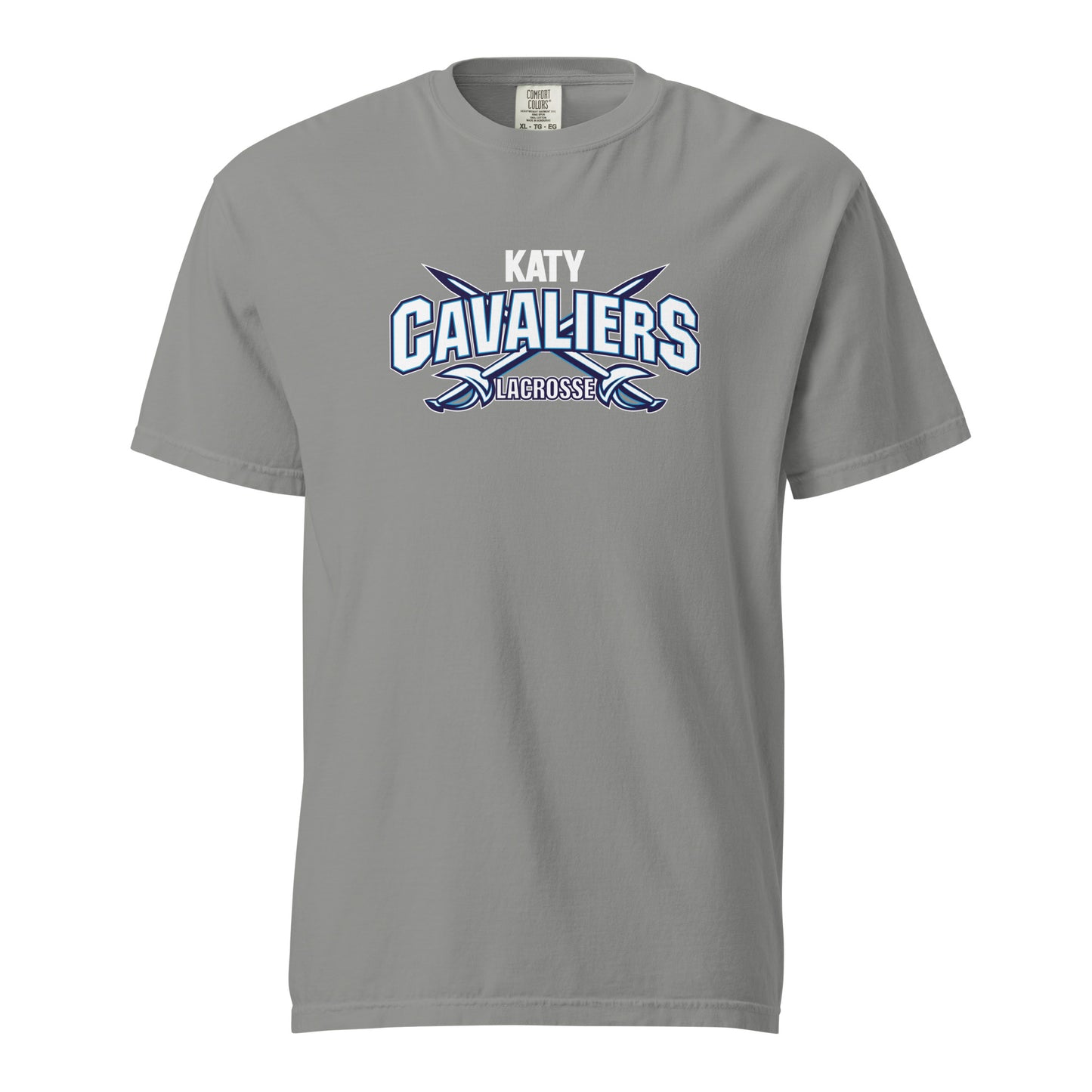 Adult Katy Cavaliers Lacrosse Comfort Colors T-Shirt