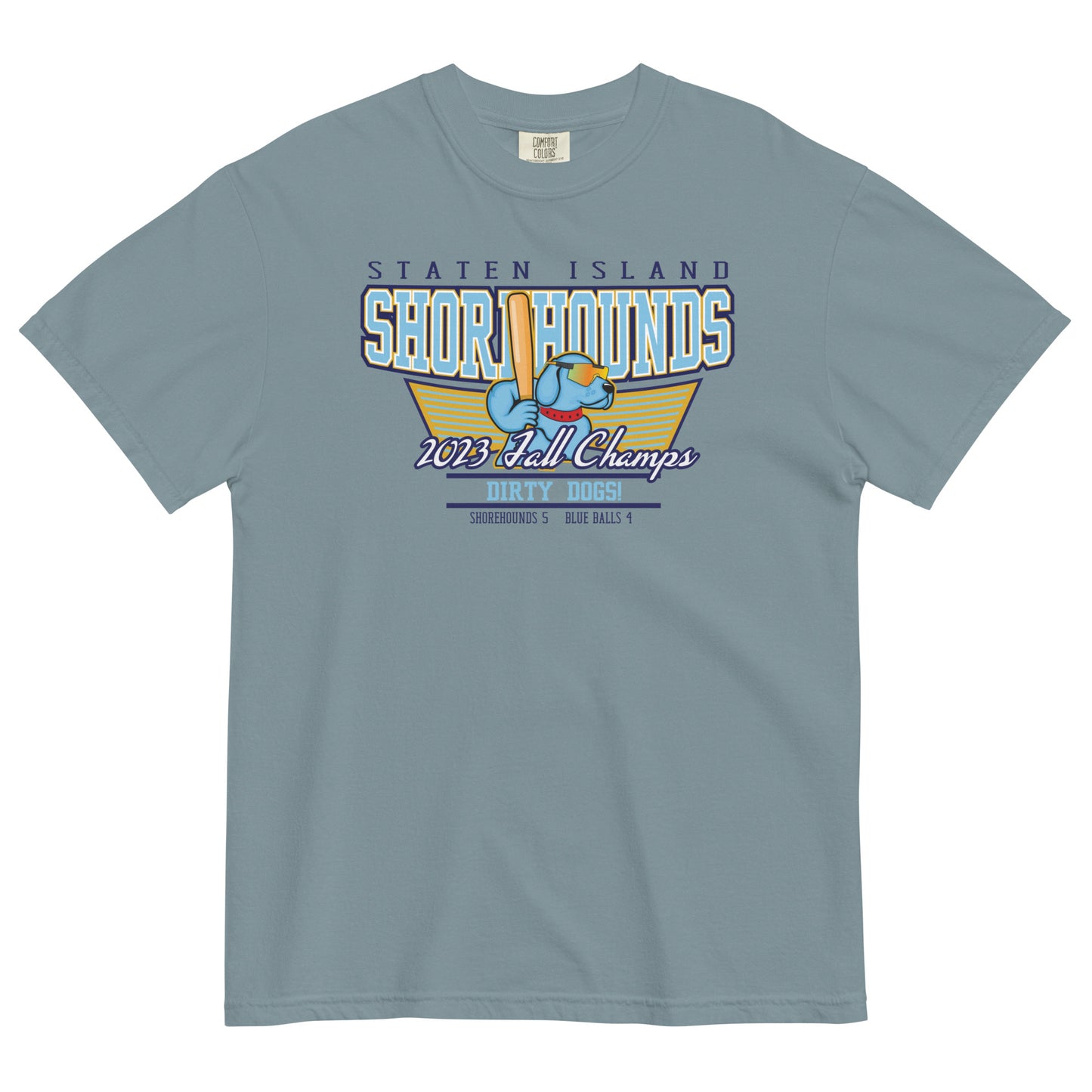 Adult Shorehounds Comfort Colors T-Shirt | Fall Champs
