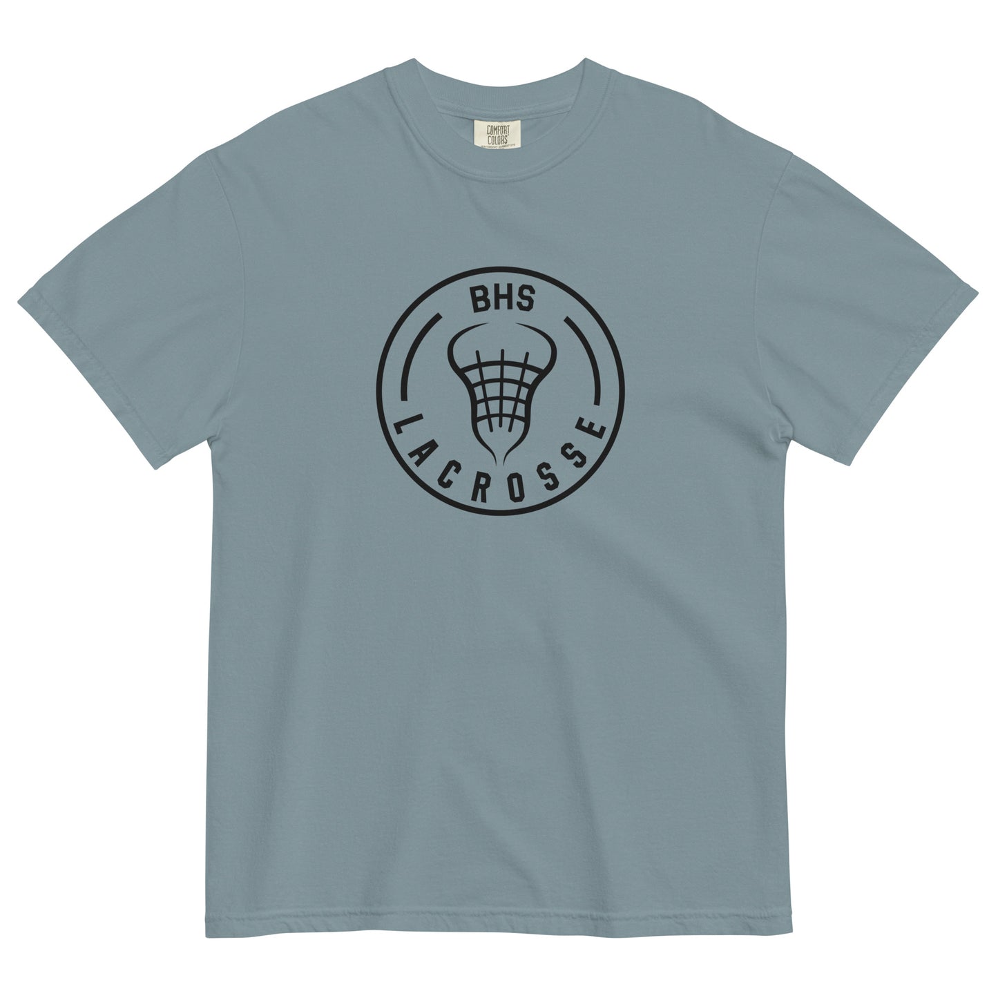 Adult Bartlett HS Lacrosse Comfort Colors T-shirt