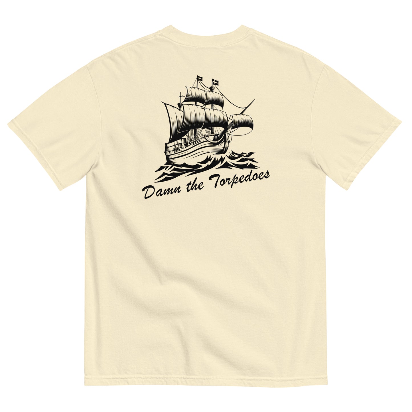 Adult Commodores Lacrosse Comfort Colors T-shirt