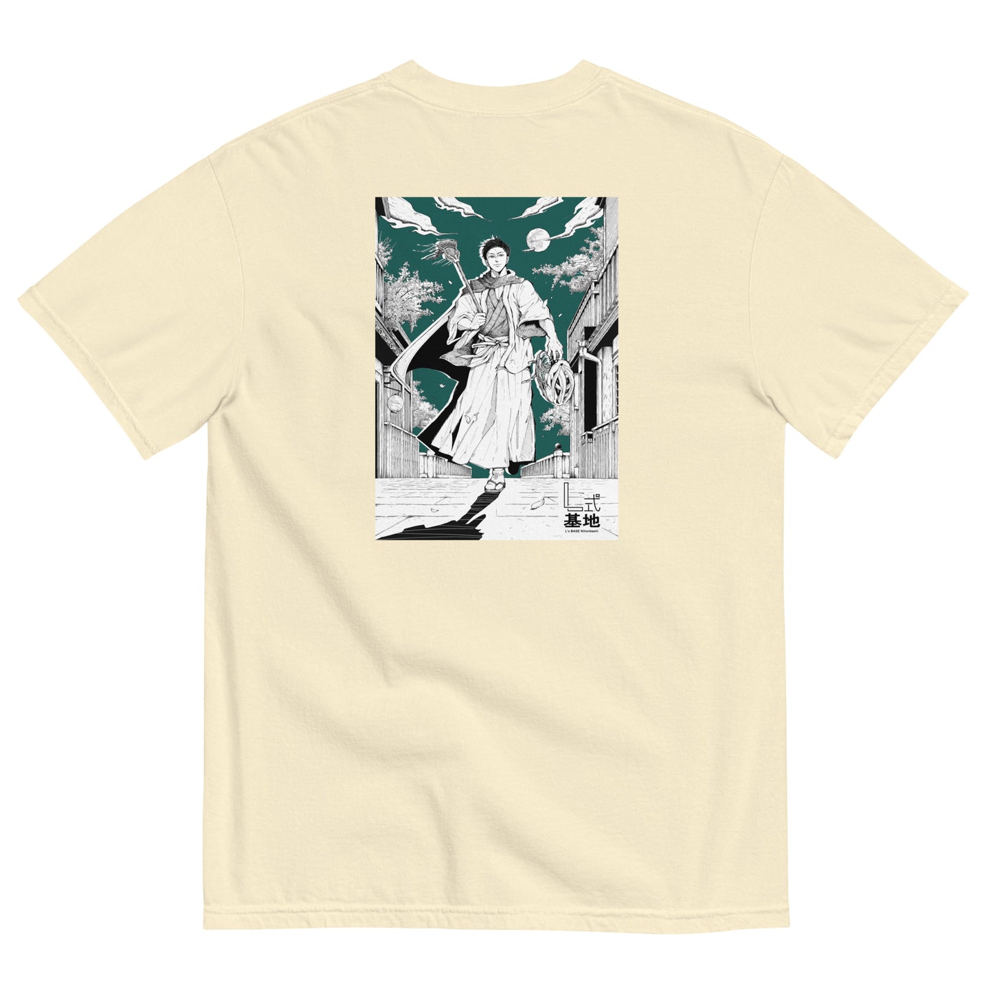 Adult L's Base Comfort Colors T-Shirt | Manga Samurai
