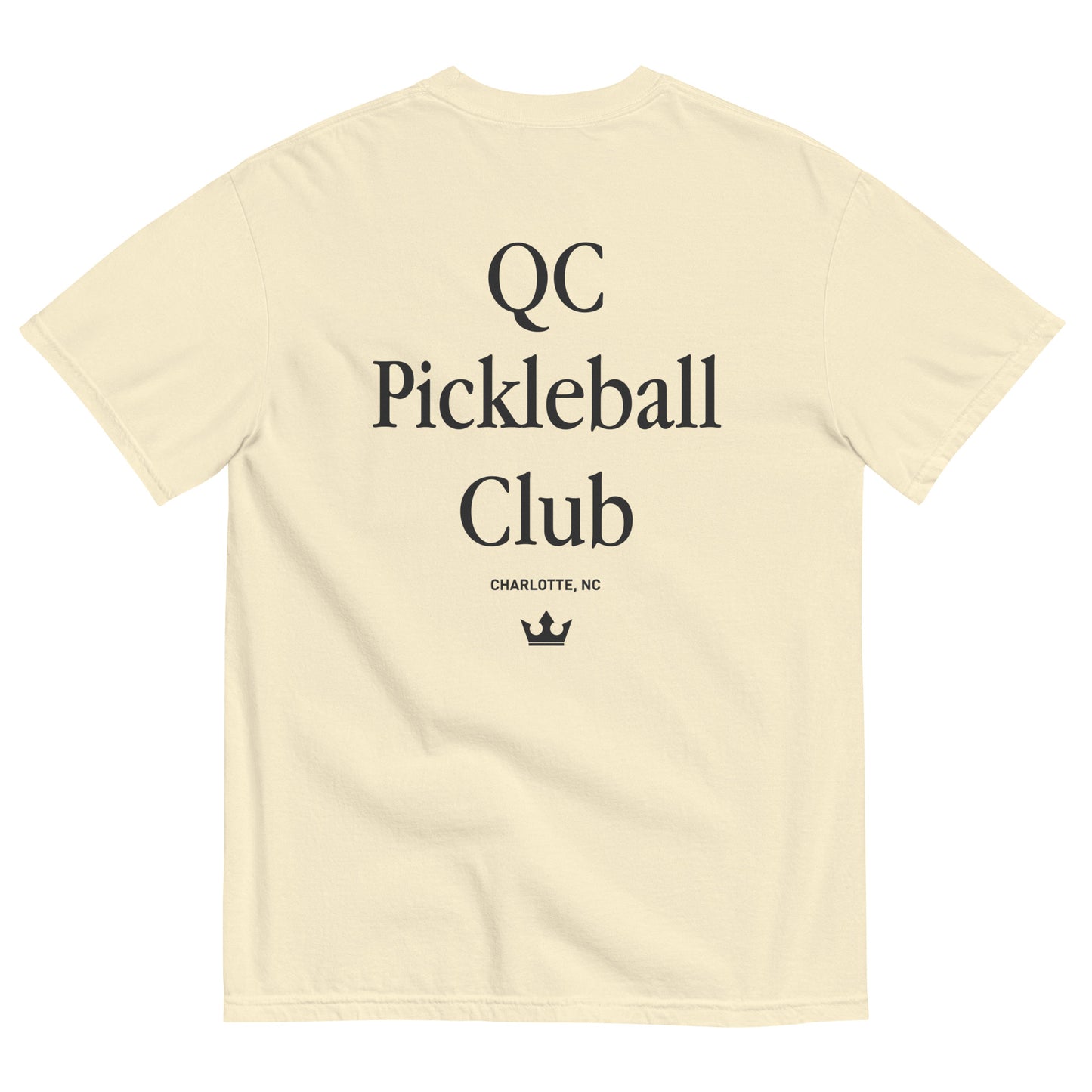 Adult QC Pickleball Club Comfort Colors Heavyweight T-shirt