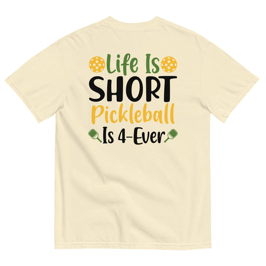 Adult QC Pickleball Club Comfort Colors Heavyweight T-shirt
