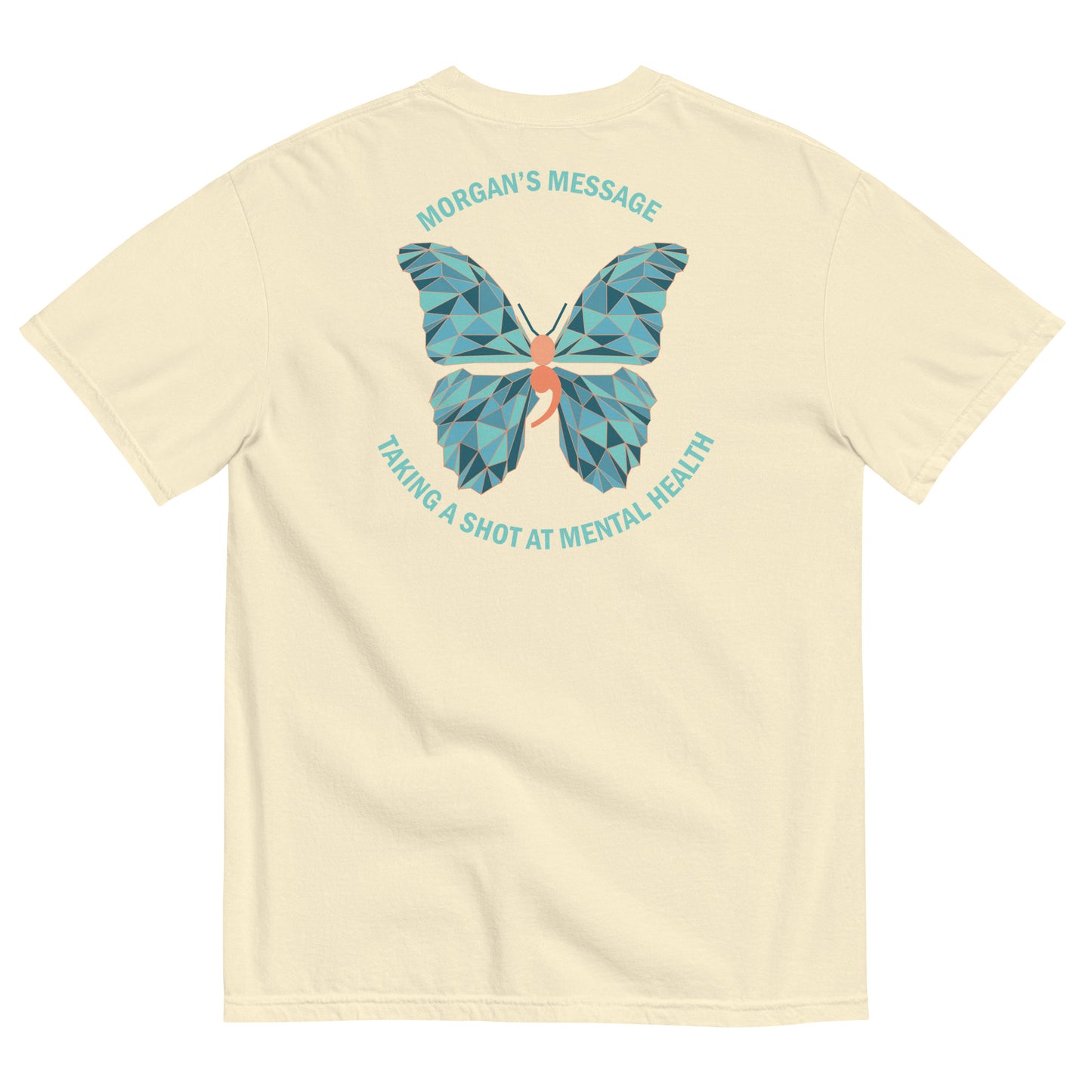 Adult Play Happy + Morgan's Message Comfort Colors T-Shirt