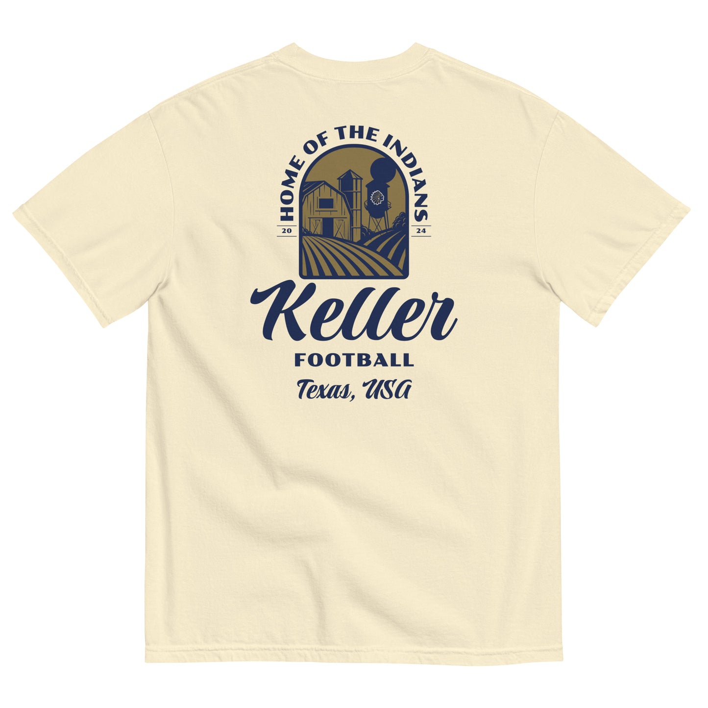 Adult Keller Football Comfort Colors T-Shirt