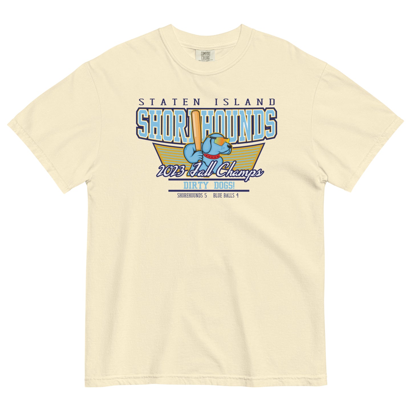 Adult Shorehounds Comfort Colors T-Shirt | Fall Champs