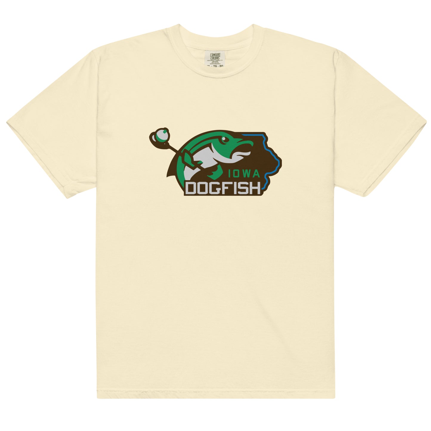 Adult Iowa Dogfish Comfort Colors T-shirt