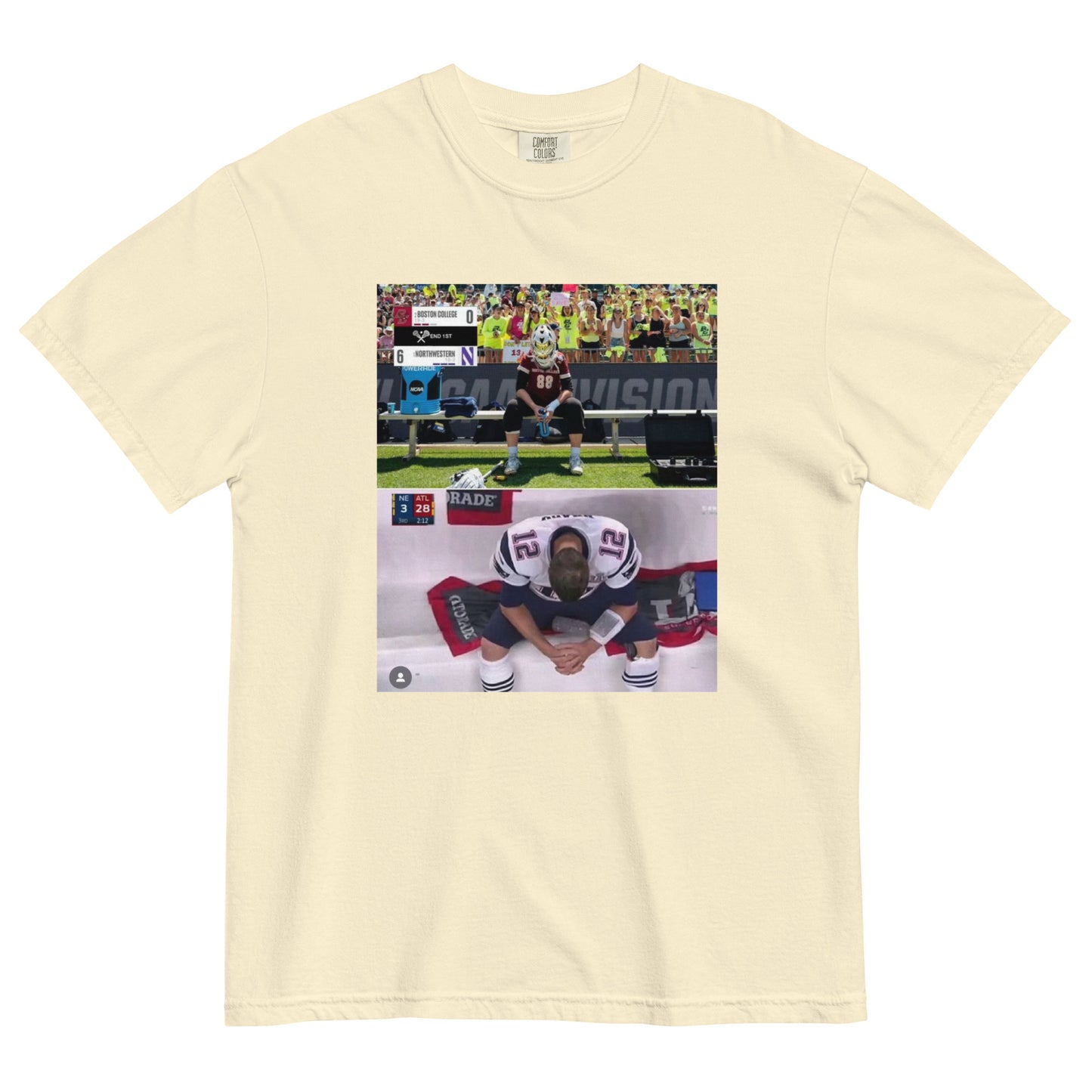 Adult Eags Lacrosse Comfort Colors T-shirt
