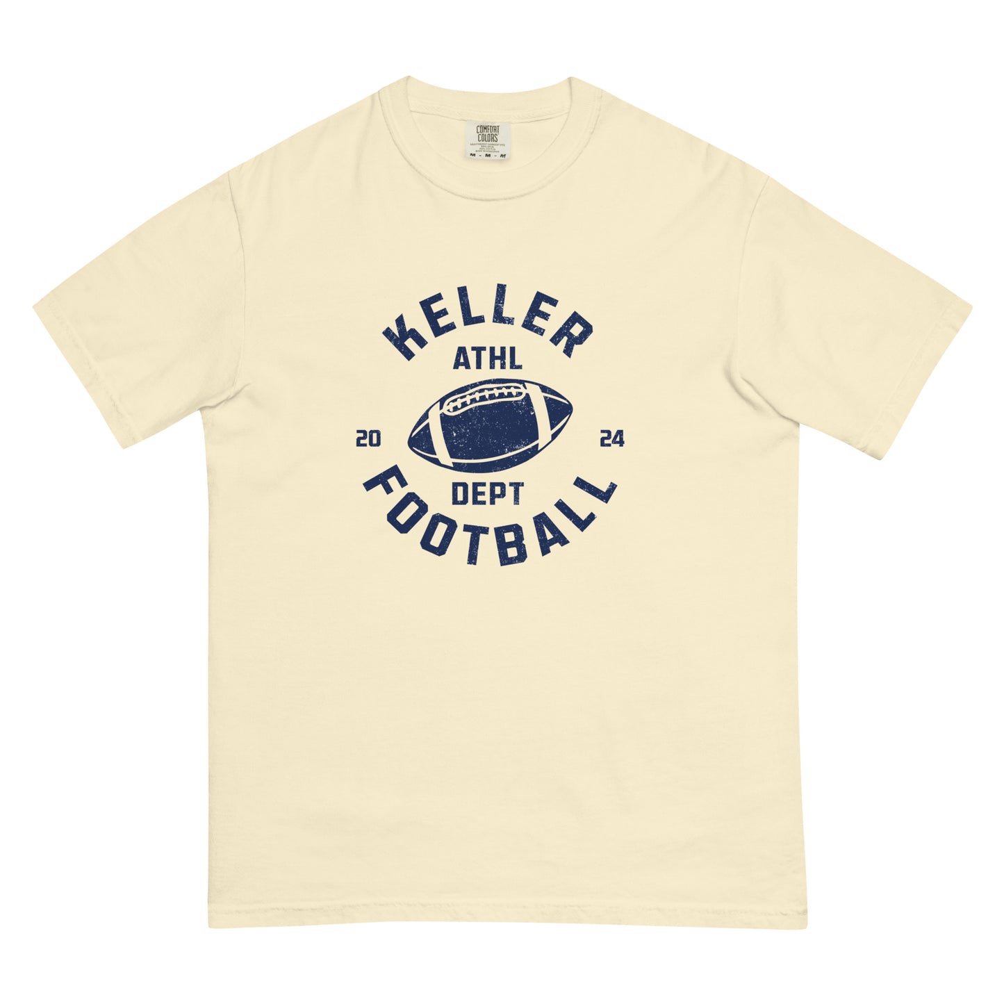 Adult Keller Football Comfort Colors T-Shirt