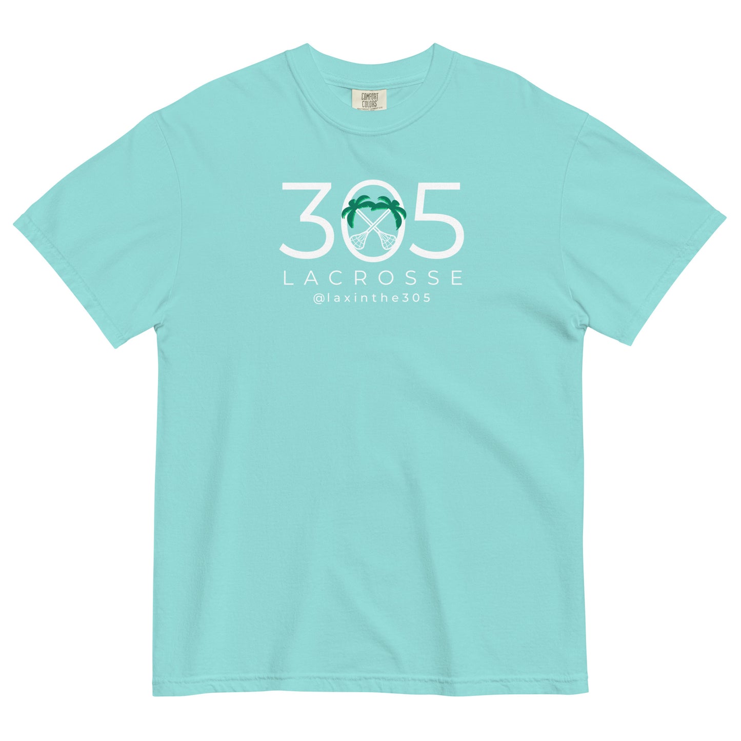 Adult Lax in the 305 Comfort Colors T-Shirt