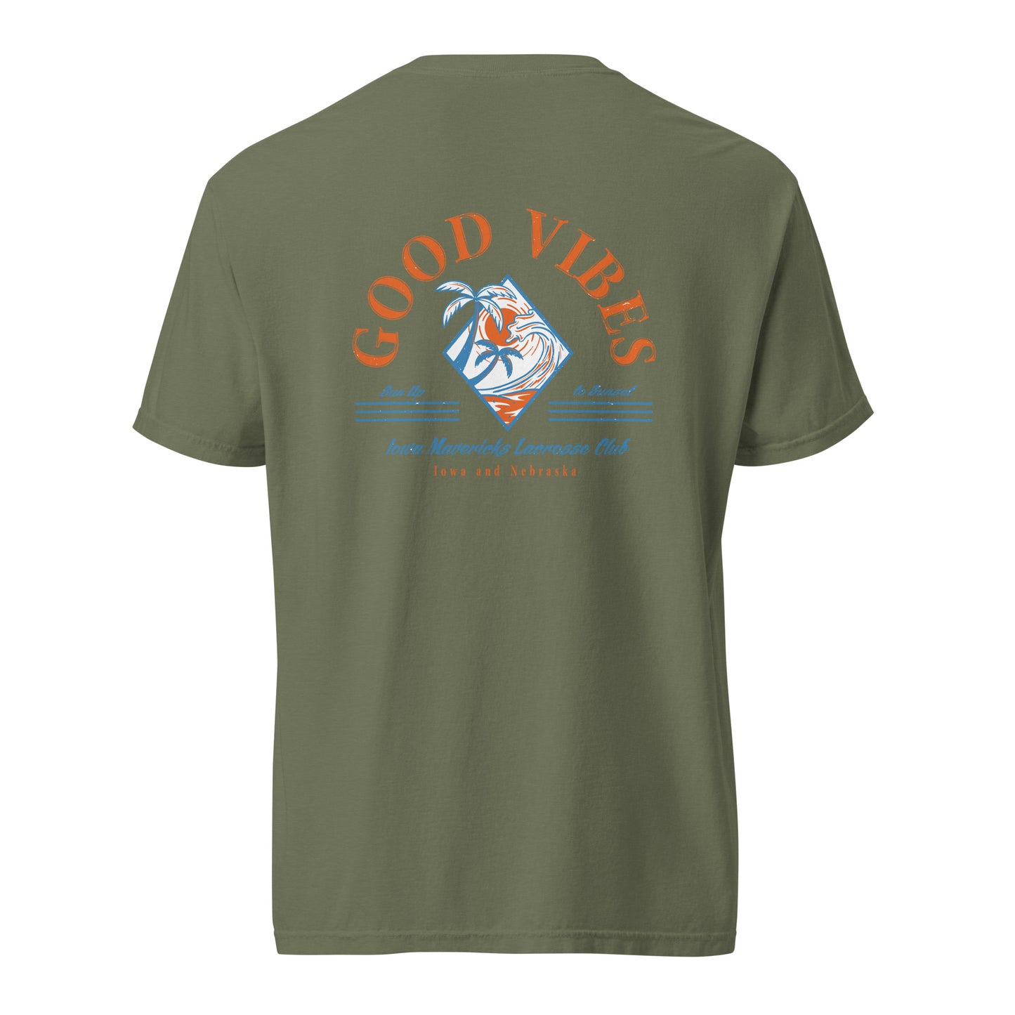 Adult Iowa Mavericks Comfort Colors T-shirt