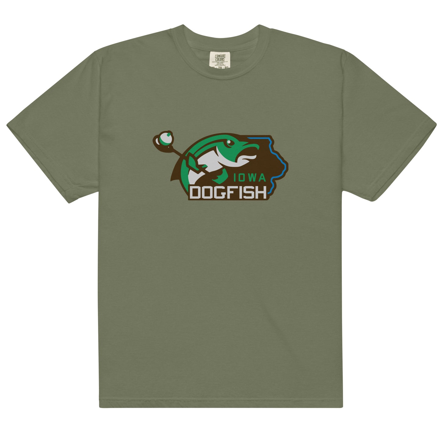 Adult Iowa Dogfish Comfort Colors T-shirt