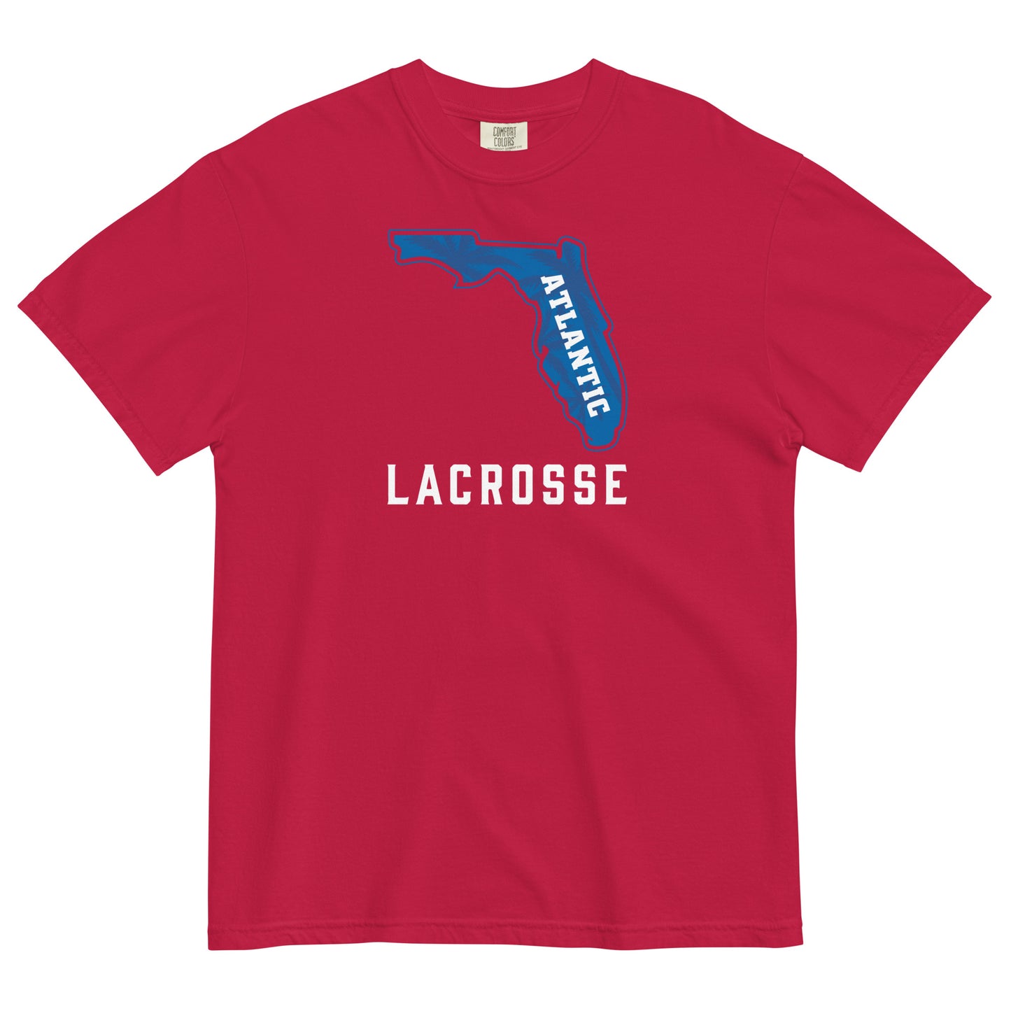 Adult FAU Lacrosse Comfort Colors T-Shirt