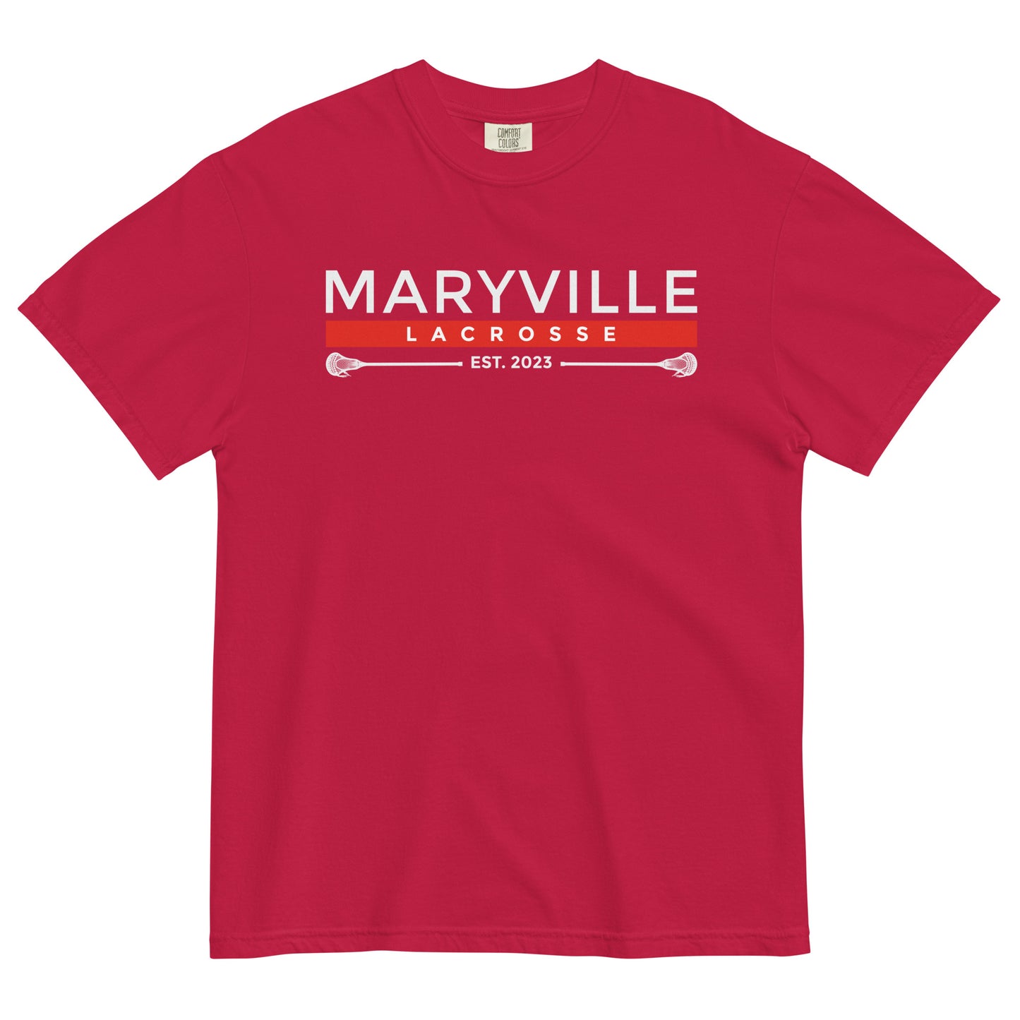 Adult Maryville Lacrosse Comfort Colors T-Shirt