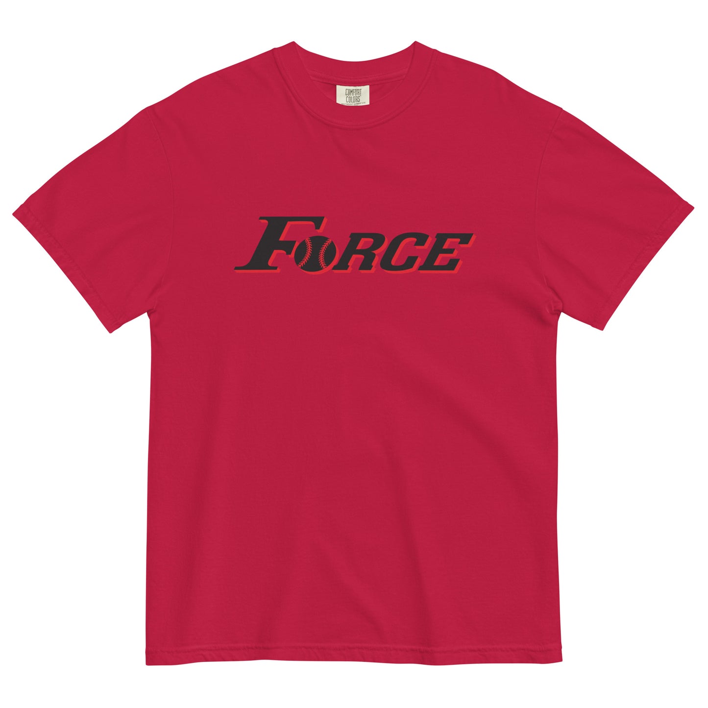 Adult Colorado Force Softball Comfort Colors T-Shirt