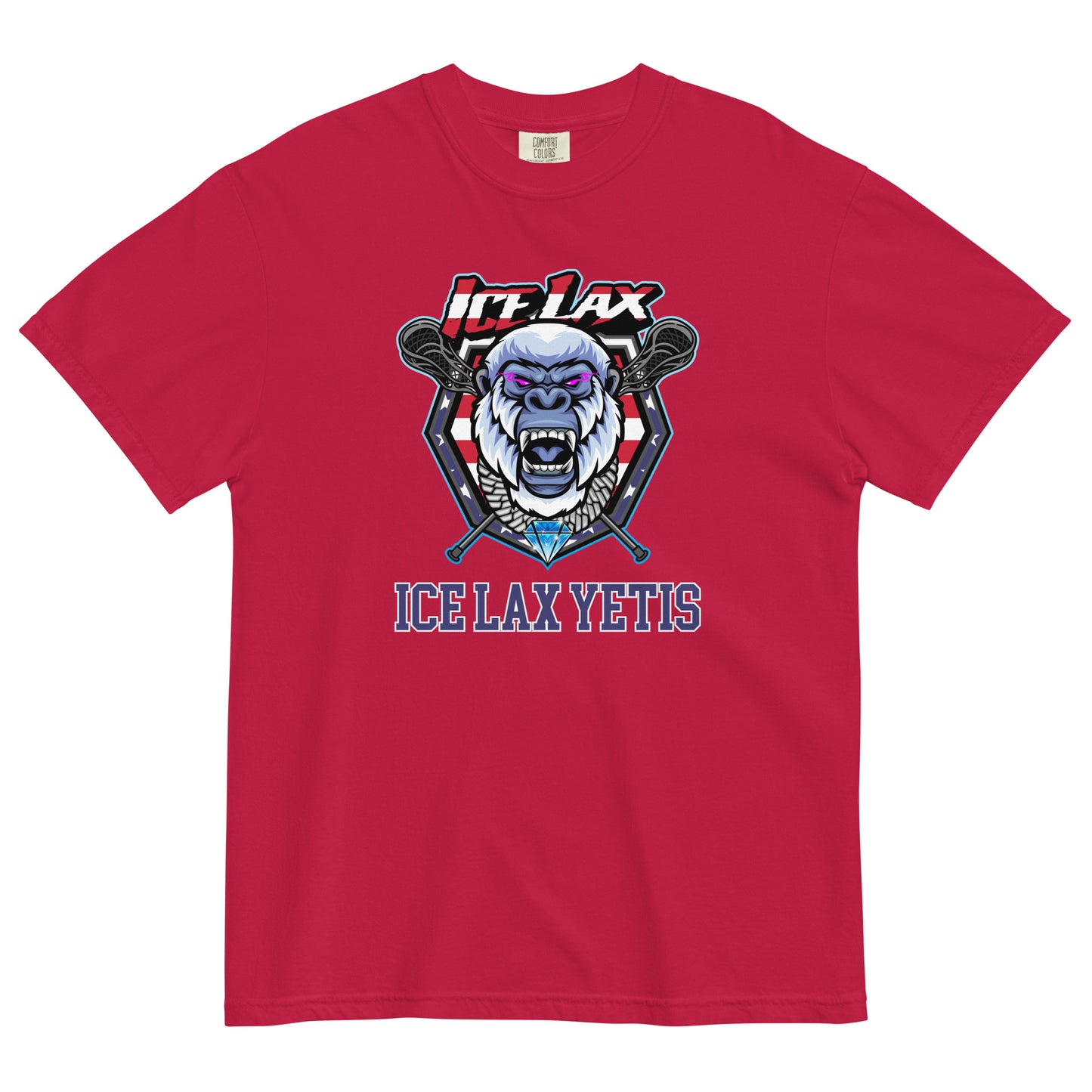 Adult ICE LAX Comfort Colors T-shirt