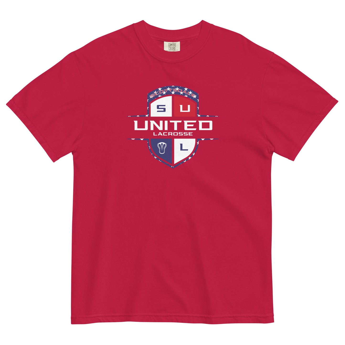 Adult United Lacrosse USA Comfort Colors T-Shirt