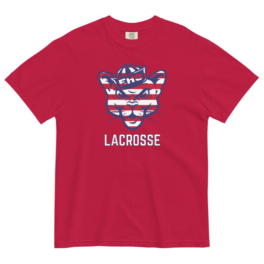 Adult Evergreen Lacrosse USA Comfort Colors T-Shirt