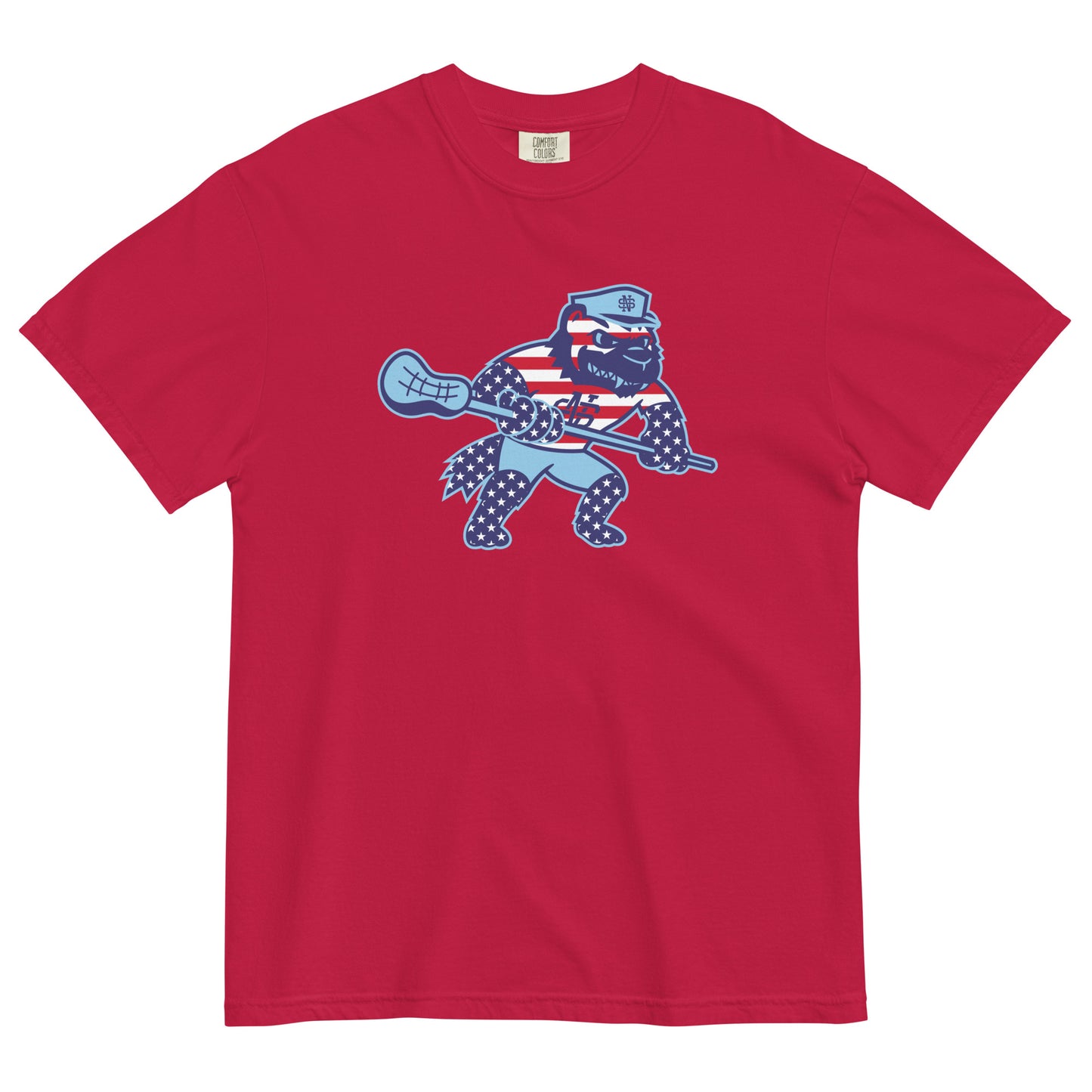 Adult North Stafford Lacrosse USA Comfort Colors T-Shirt
