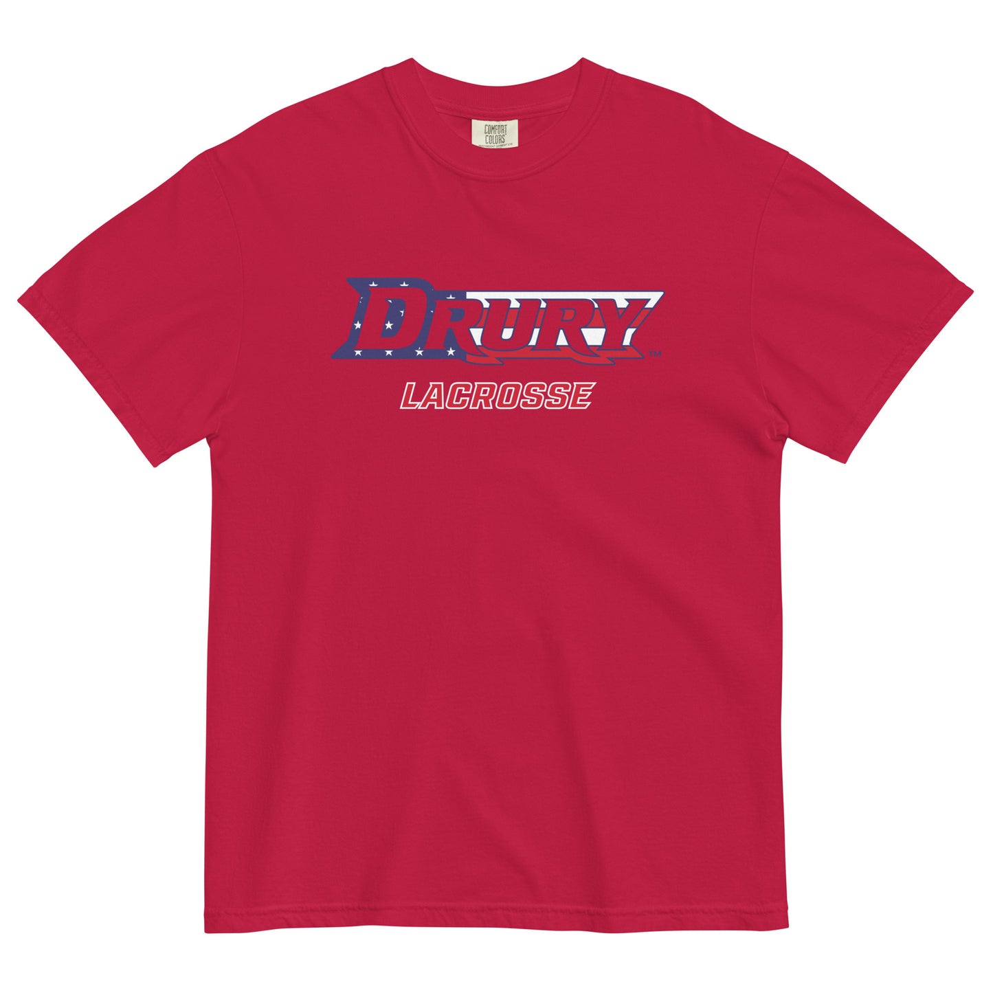 Adult Drury Lacrosse Comfort Colors T-Shirt