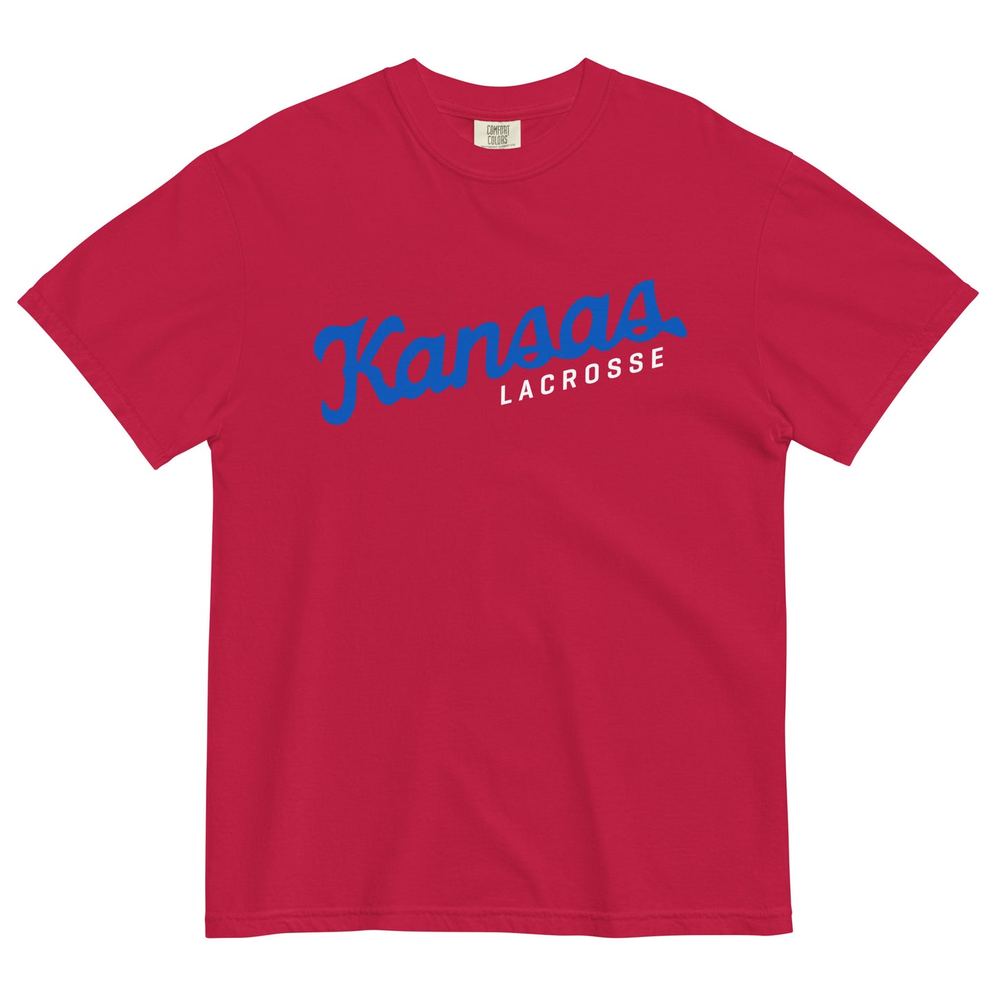 Adult KU Club Lacrosse Comfort Colors T-shirt