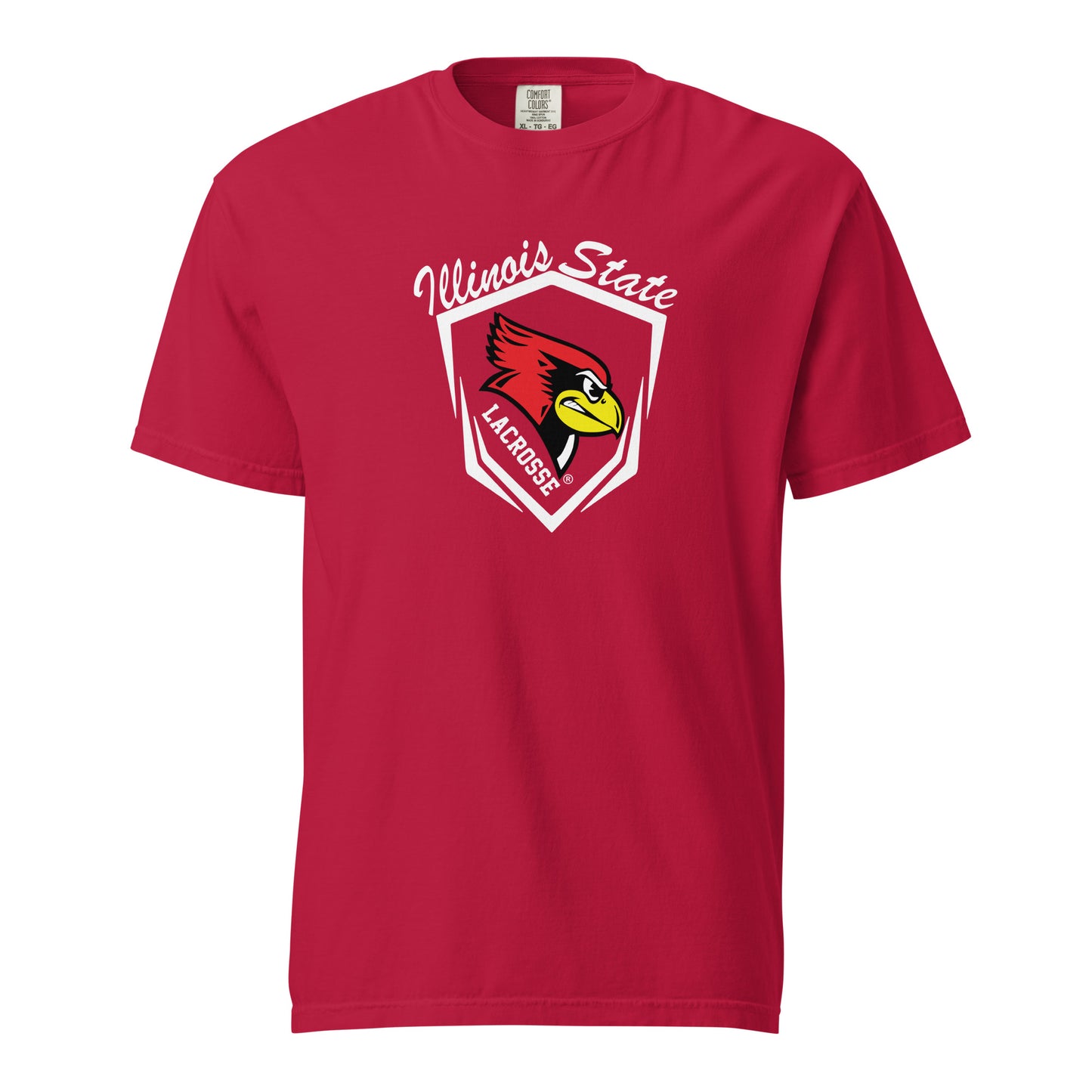 Adult ISU Lacrosse Comfort Colors T-Shirt