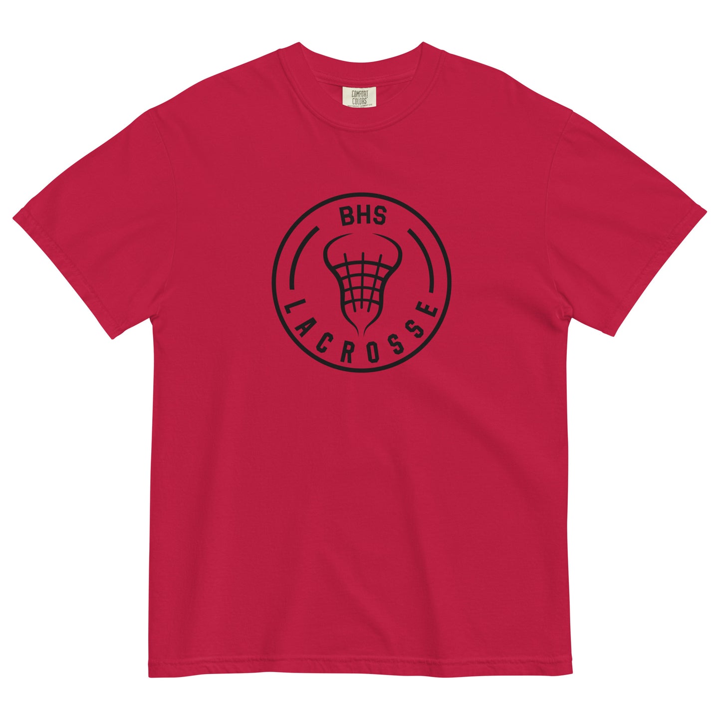 Adult Bartlett HS Lacrosse Comfort Colors T-shirt