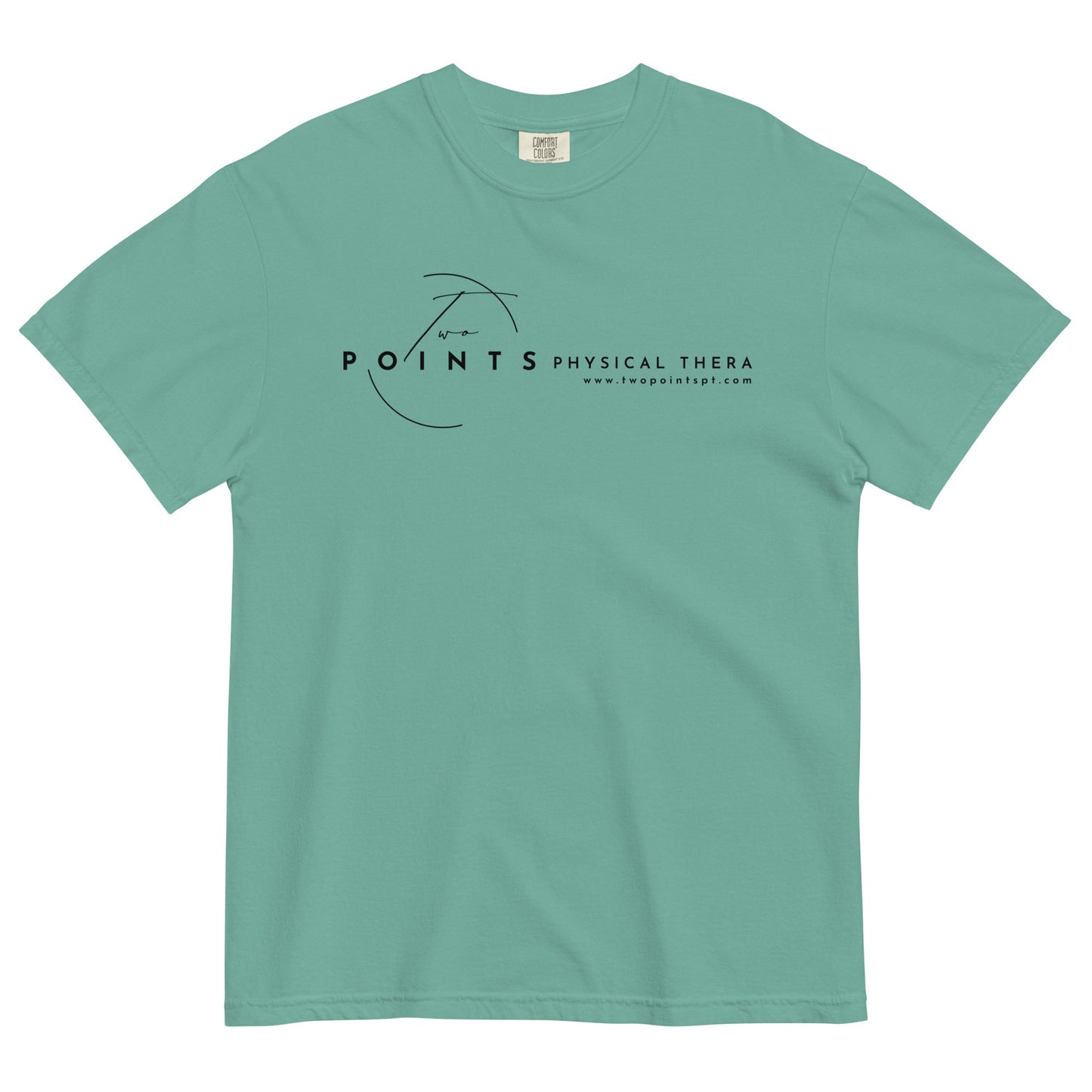 Adult Two Points Physical Therapy Comfort Colors T-Shirt